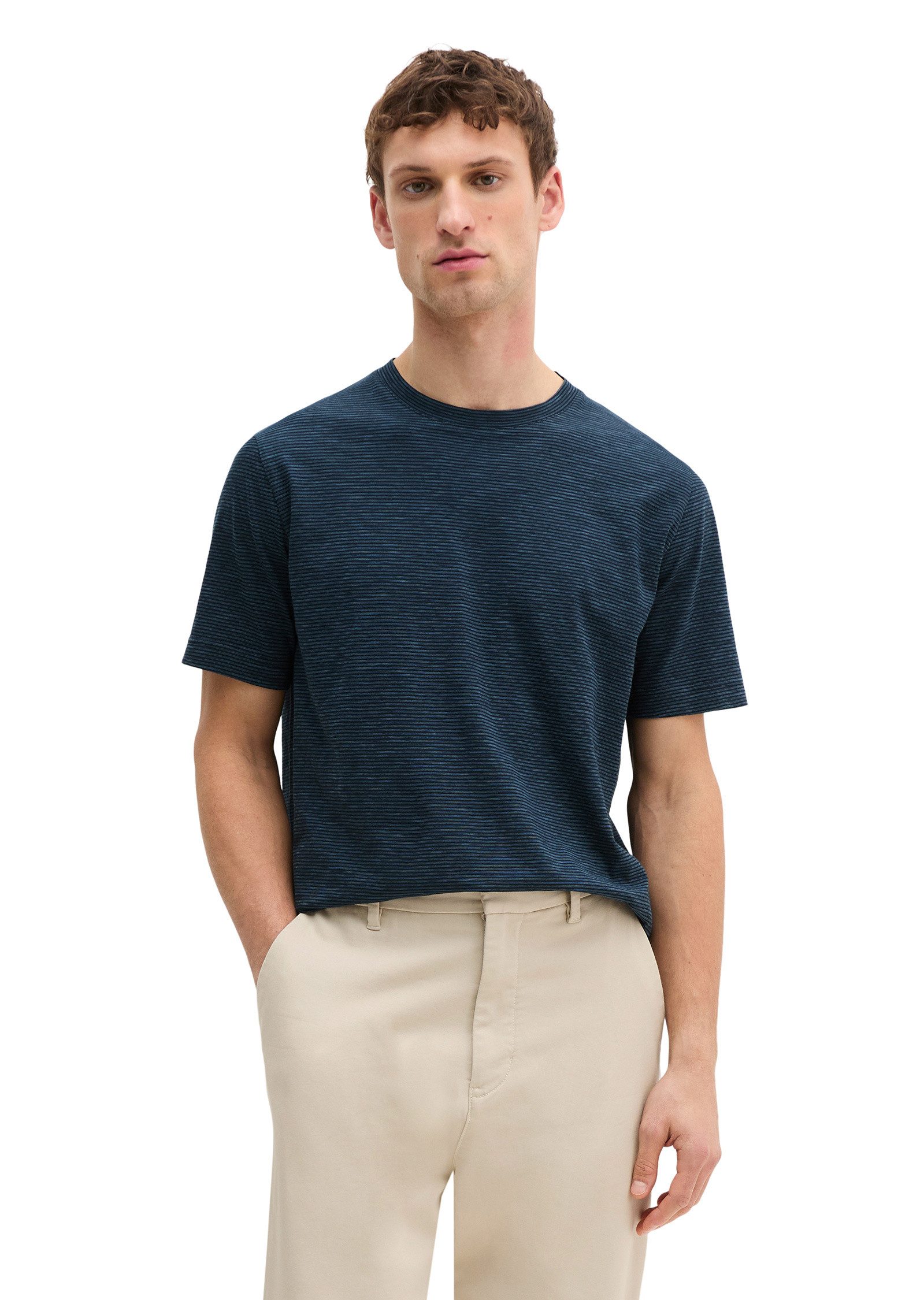 Marc O'Polo T-Shirt in softer Slub-Jersey-Qualität