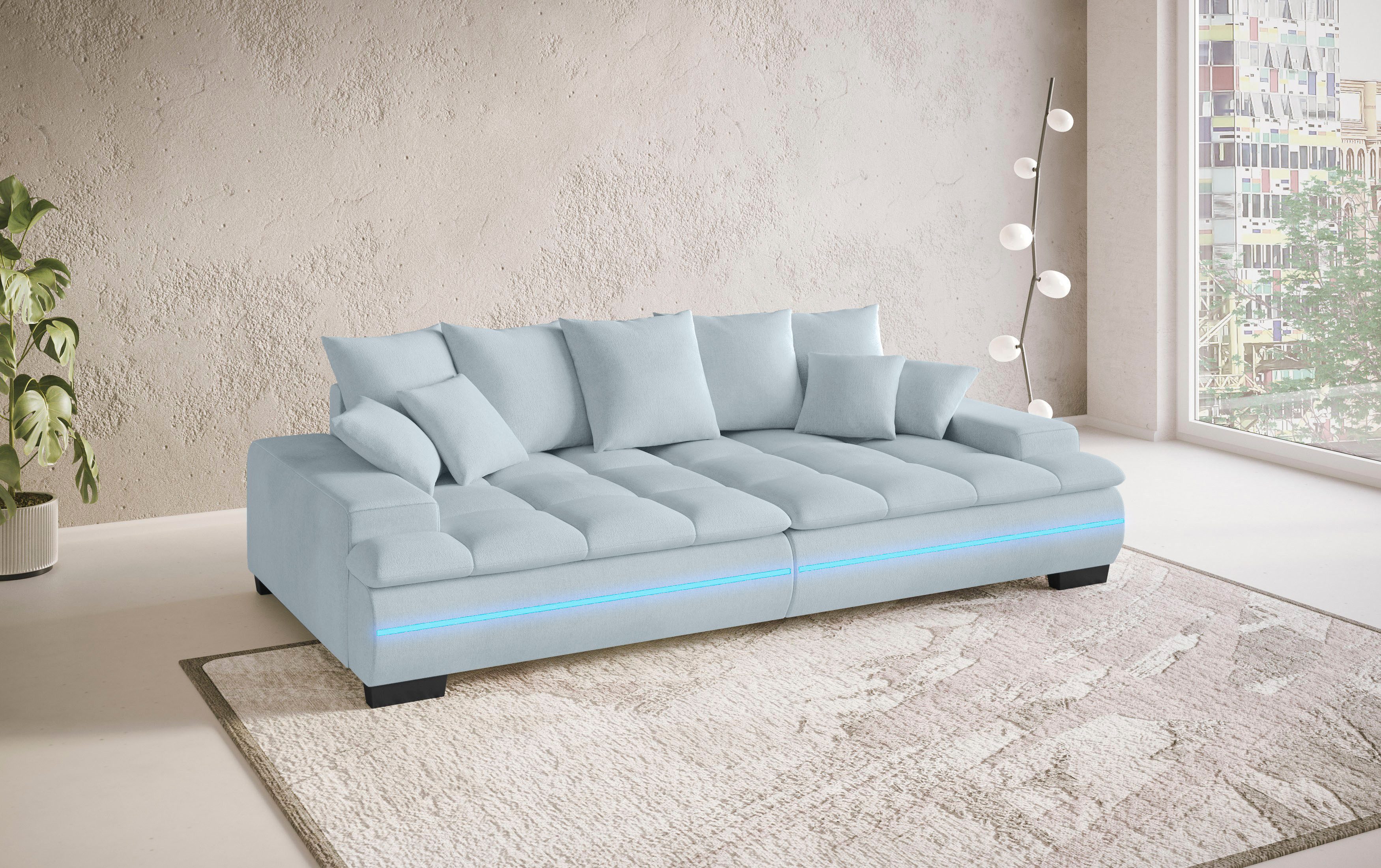 Mr. Couch Big-Sofa Haiti II RGB-LED, günstig online kaufen