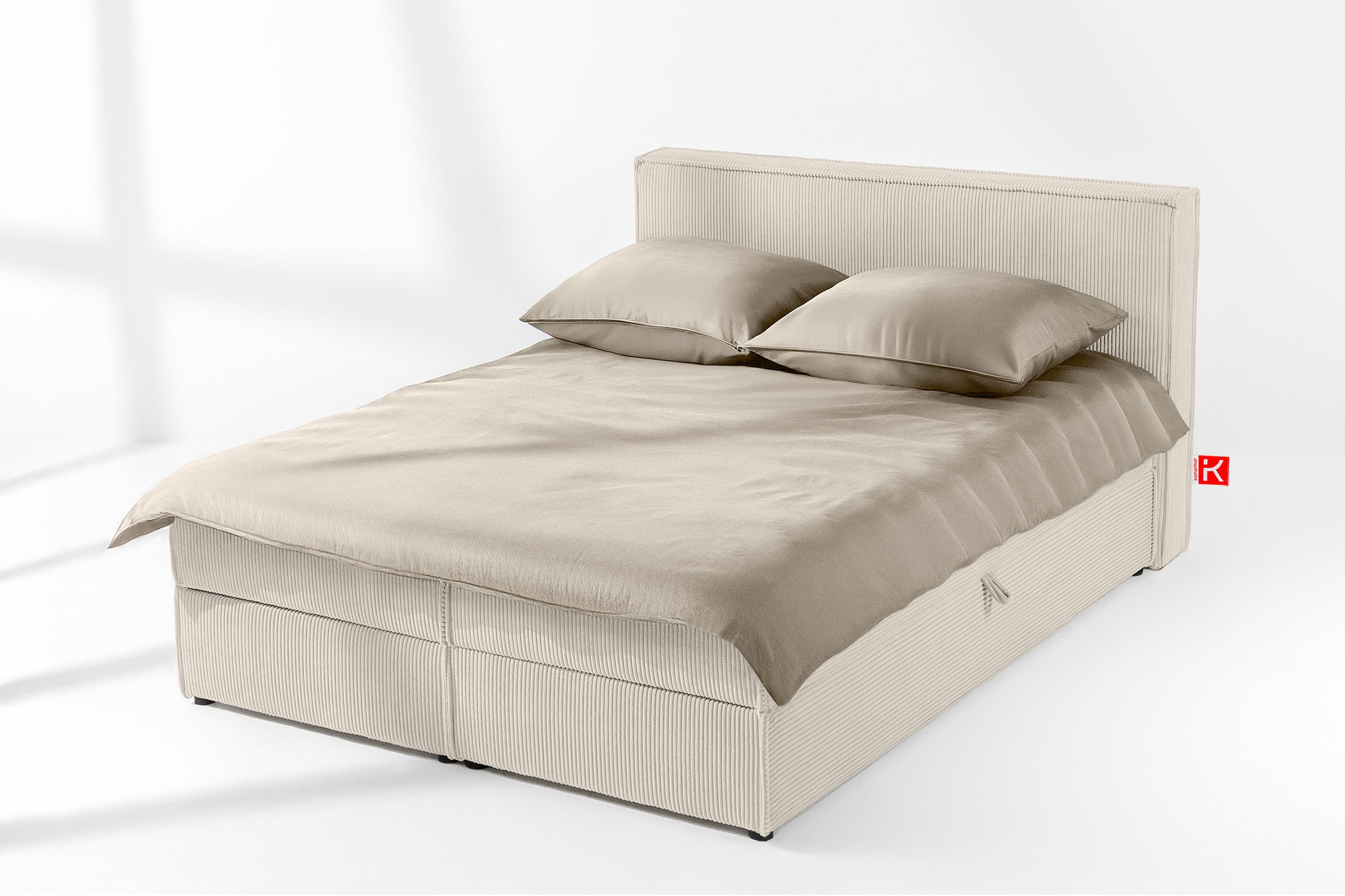 KONSIMO® Boxspringbett ROTI Polsterbett, inkl. Matratze günstig online kaufen