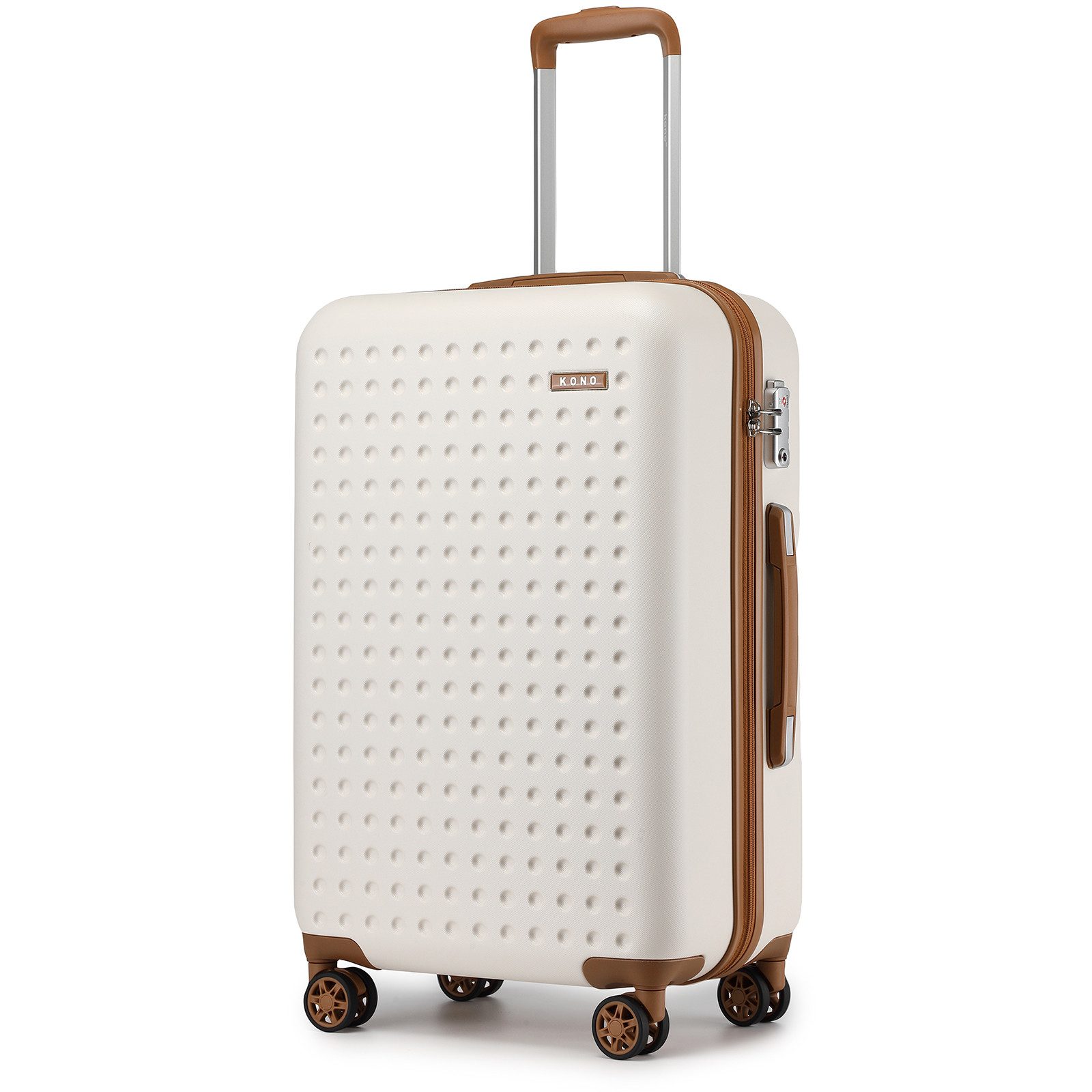 KONO Koffer Hartschalenkoffer Reisekoffer Trolleys 100% ABS Handgepäck Koffer