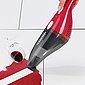 CLEANmaxx Akku-Handstaubsauger, 25 Watt, Nass & Trockensauger rot/schwarz, Bild 3