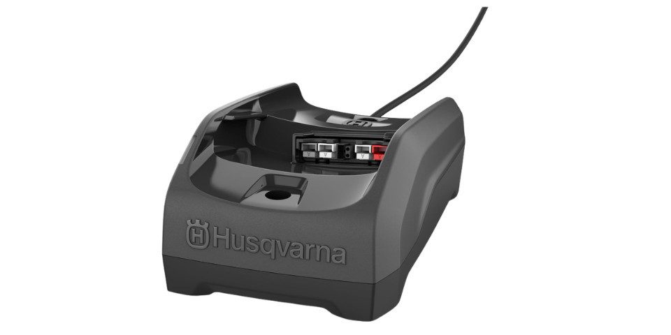 Husqvarna Akkuladegerät 40-C80 Akku-Ladestation (1-teilig (Ladegerät ohne Akku), 36 V, für BLi-X Akkusystem, LED-Ladeanzeige, Sicherheitsfunktionen)