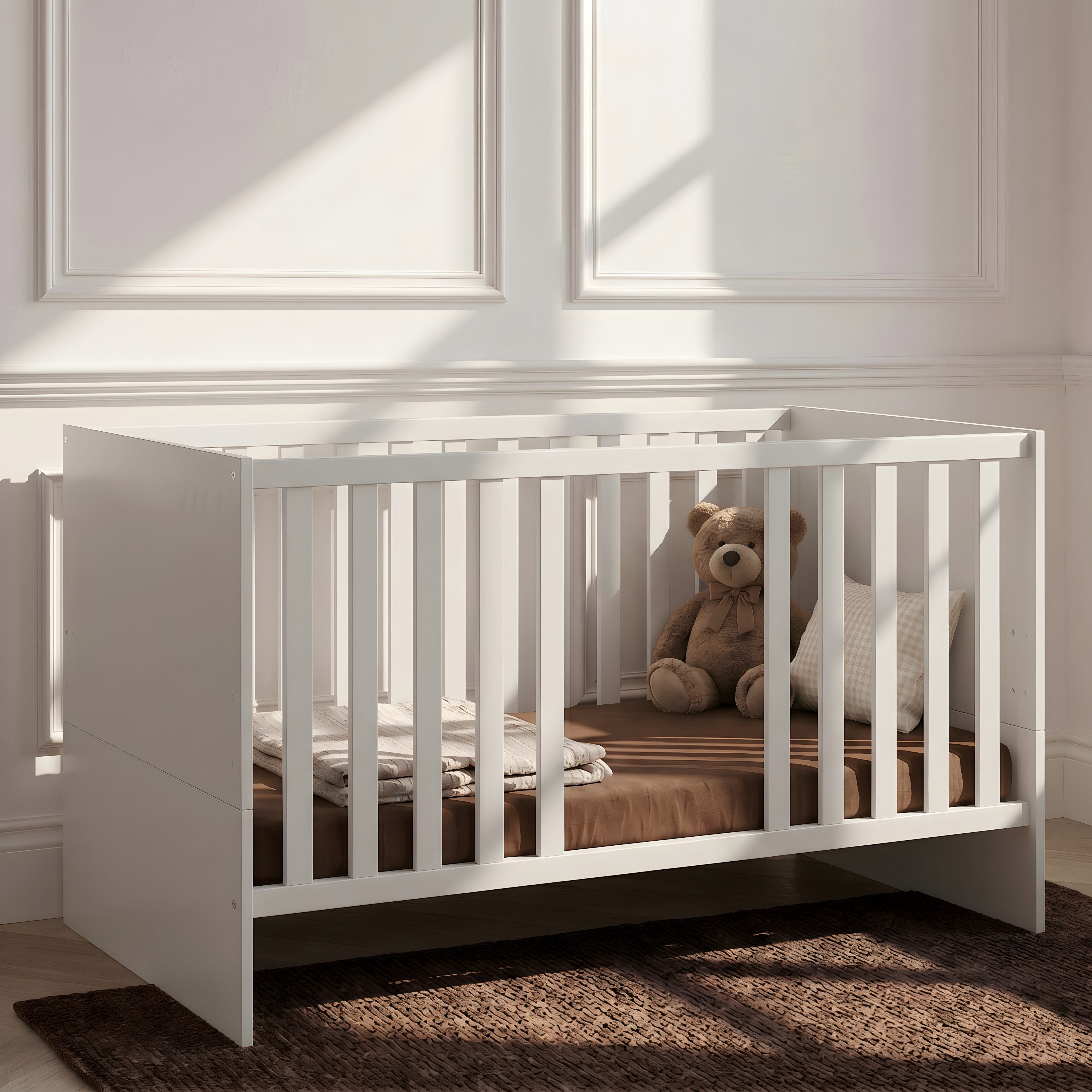 arthur berndt Babybett Premium Essentials, Made in Germany, Massivholz, inkl. Lattenrost