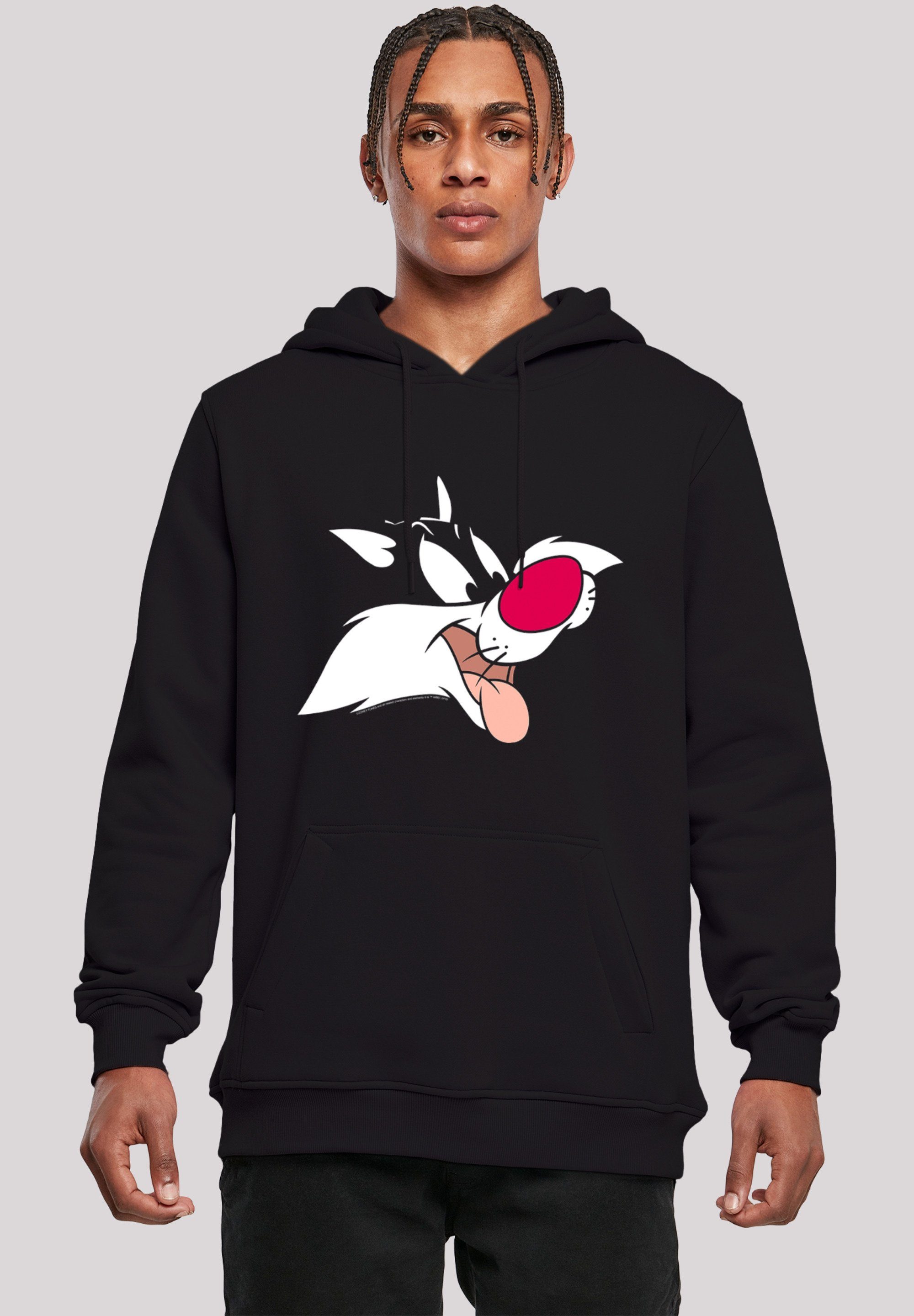 Herren Pullover F4NT4STIC Sweatshirt Hoodie 'Looney Tunes Sylvester'