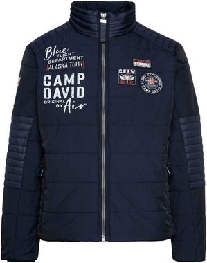 CAMP DAVID Outdoorjacke mit Windbreaker-Bündchen im Ärmel