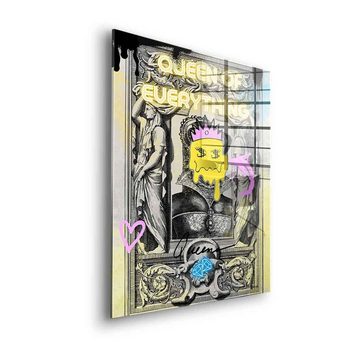 DOTCOMCANVAS® Acrylglasbild Queen of Everything - Acrylglas, Acrylglasbild Queen of Everything Pop Art Comic hochkant