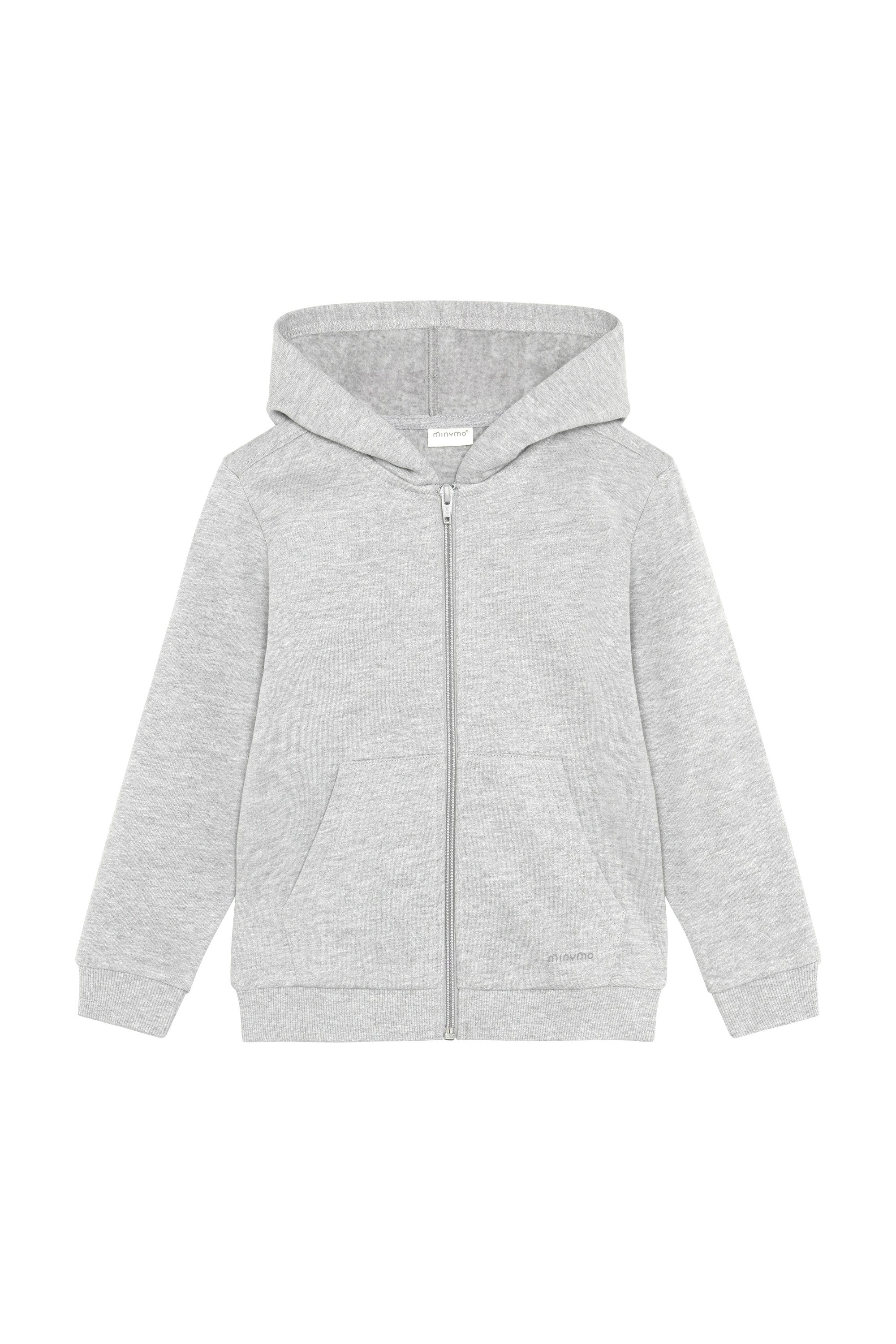 Minymo Sweatjacke MISweat Jacket (2er-Pack) Basic Gemütliche Sweatjacken mit kapuze