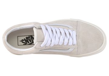 Vans Old Skool Sneaker mit kontrastfarbenem Logobadge an der Ferse