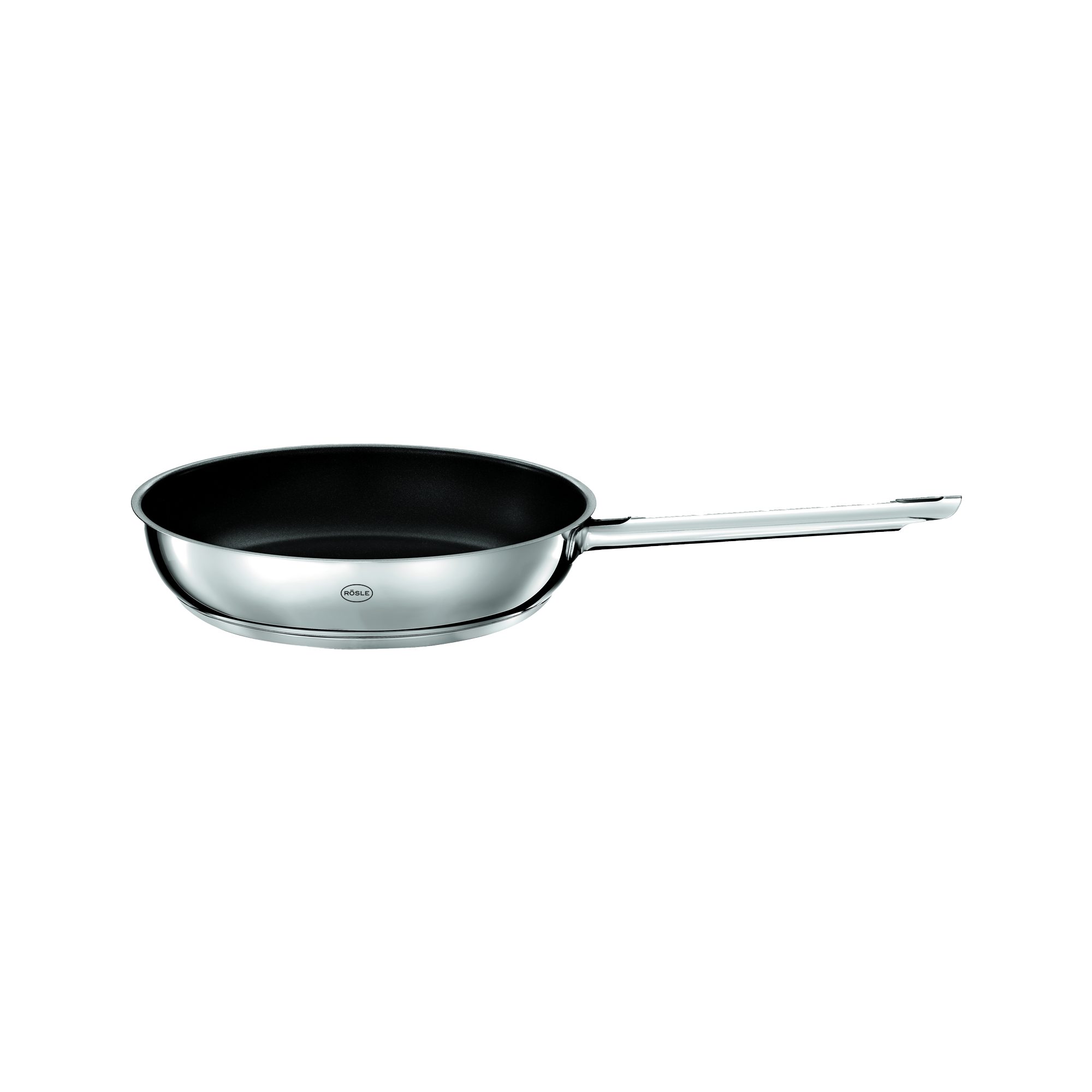 RÖSLE Bratpfanne PUREELEMENTS Keramik ProCeraPlus, Edelstahl 18/10 (1-tlg)