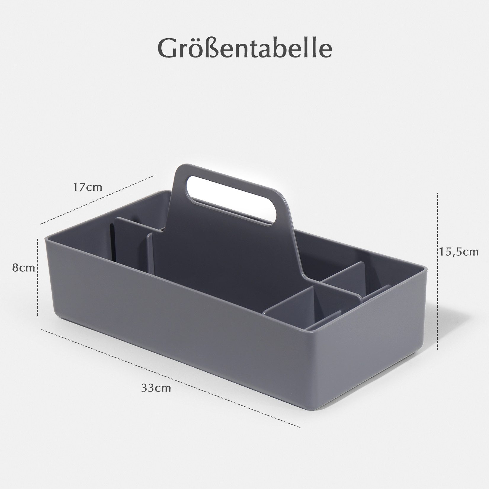 Zedelmaier Aufbewahrungskorb Korb Organizer mit Griff, günstig online kaufen