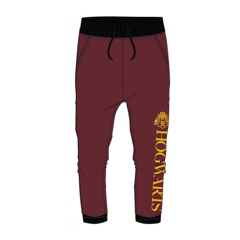 Harry Potter Jogginghose Harry Potter "Hogwarts", burgunderrot, Freizeit-/Jogginghose