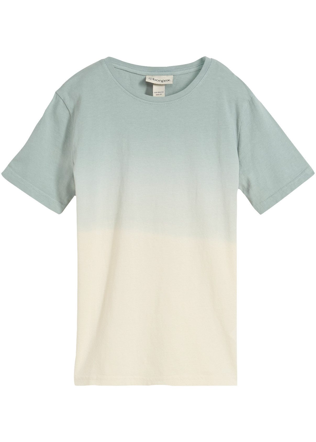 bonprix T-Shirt aus reiner Baumwolle, mit Farbverlauf, Kurzarm-Design – Bild 5 von 5