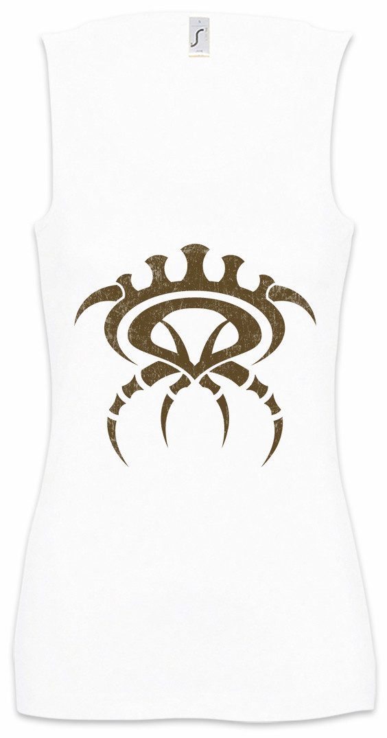 Tanktop Cthulhu Sigil Of The Three Ärmelloses Damen T-Shirt Call Horror Arkham