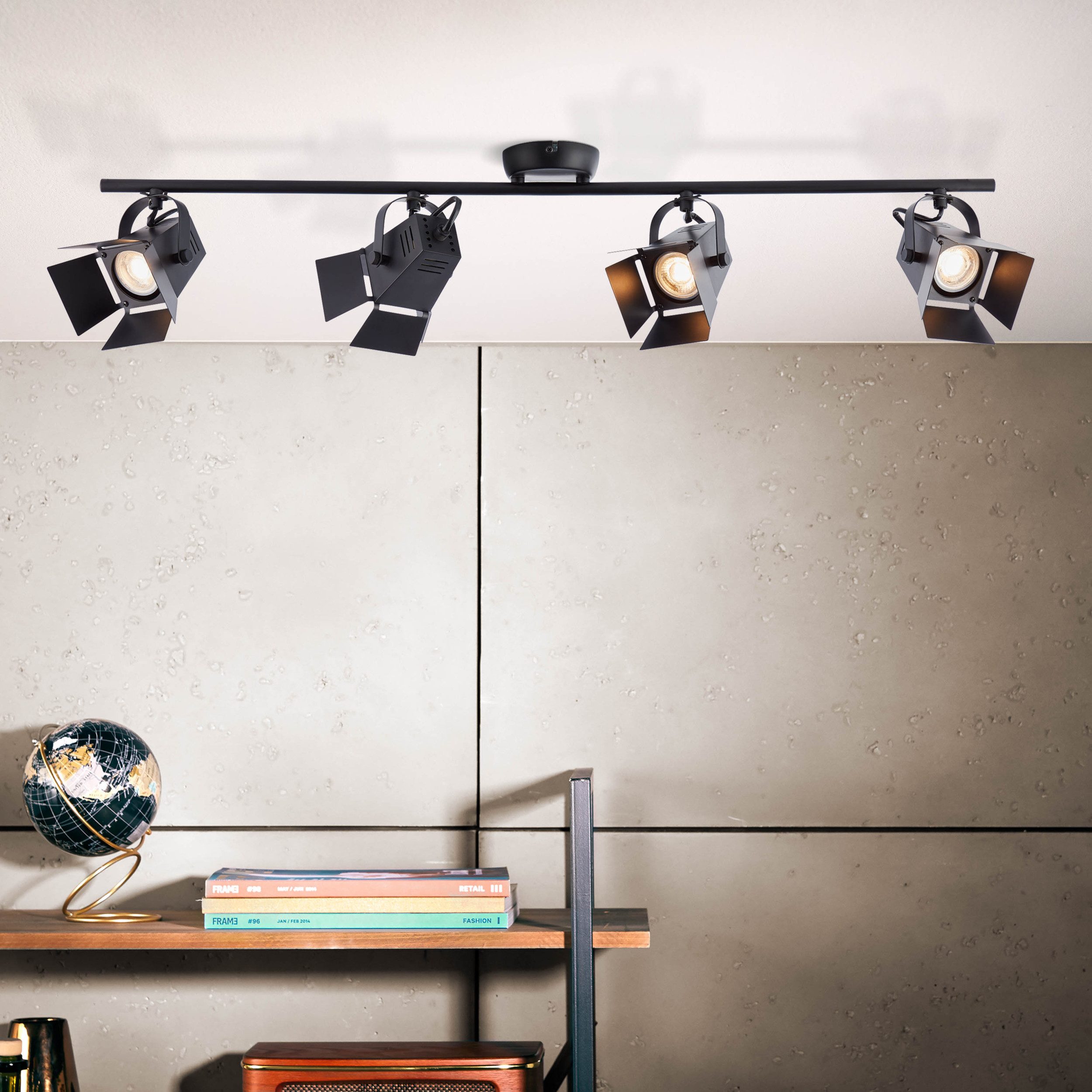 Lightbox Deckenstrahler, LED wechselbar, Warmweiß, Deckenstrahler günstig online kaufen