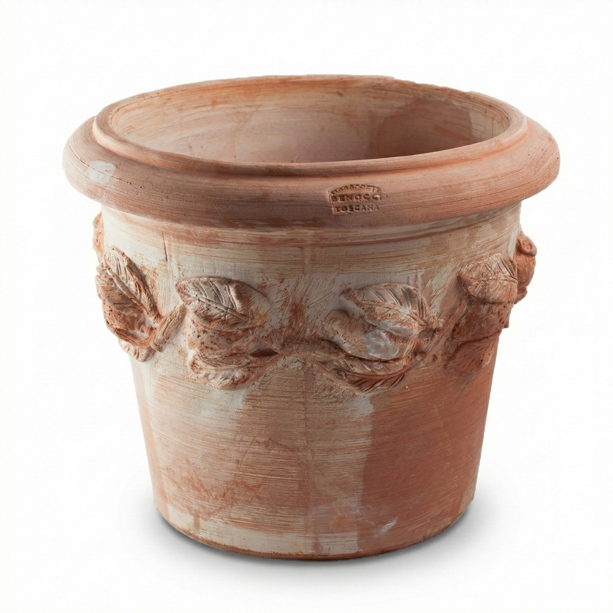 Teramico Blumentopf Pflanzgefäß Terrakotta "Conca Limoni" Ø 42cm Frostfest (1 St), Frostfest, UV-Fest