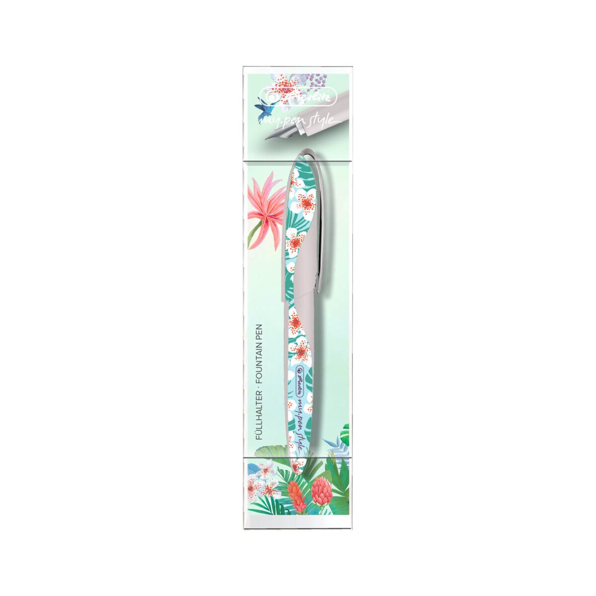 HAMELIN PAPERBRANDS Füllhalter herlitz Füllhalter my.pen style ladylike Folienbox