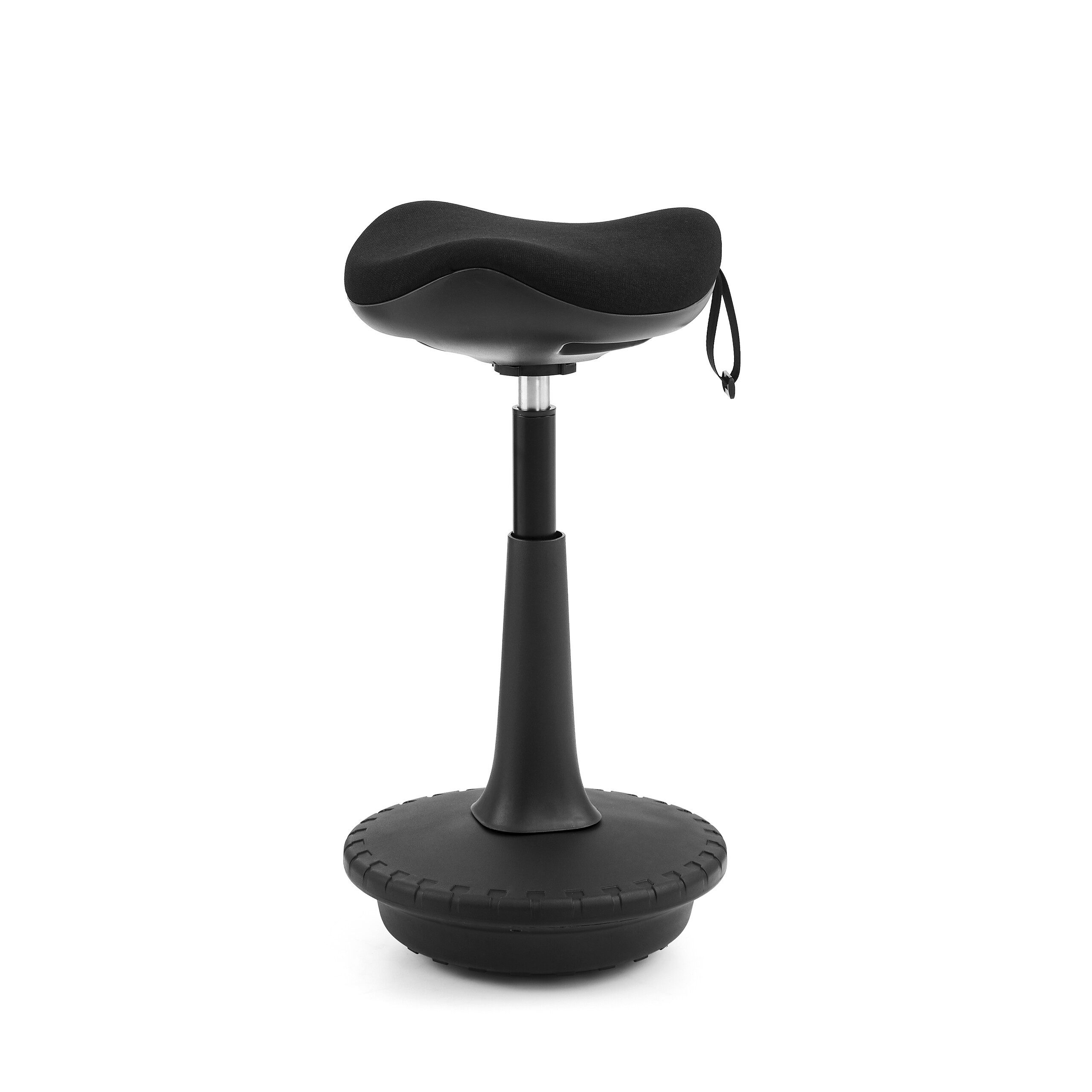 hjh OFFICE Stehhilfe Stehhilfe Balance Sit Ergo Stoff ohne Armlehnen, Hocker