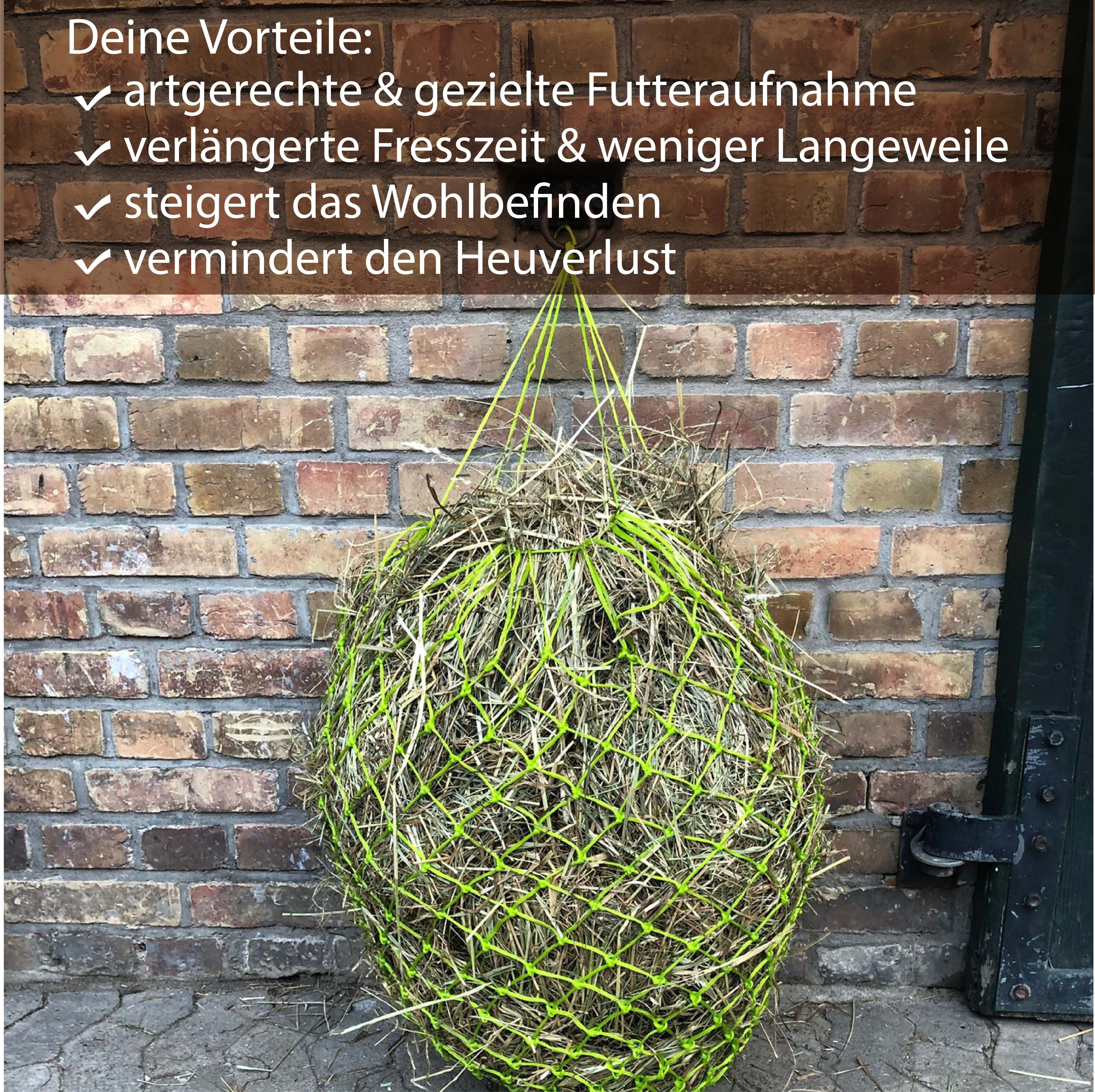 Pferdelinis Heunetz Heunetz für Pferde, Maschenweite 5x5cm, engmaschig, Füllgewicht 5kg, Füllgewicht 5 kg