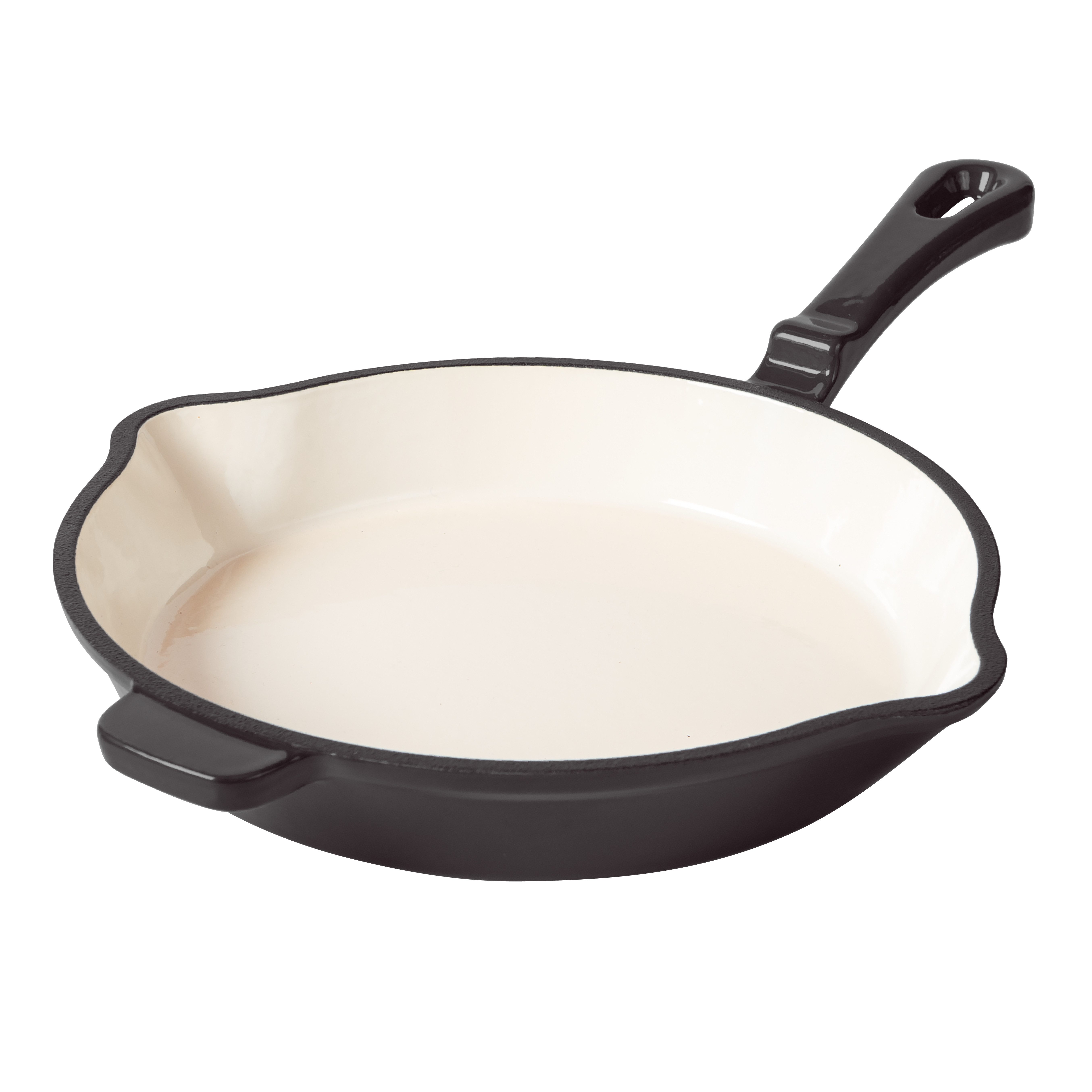 RÖMERTOPF Bratpfanne Gusseisen Brattpfanne 24cm Schwarz, Gusseisen (Set, Set), Alle Herdarten inkl. Induktion, bis 250 °C