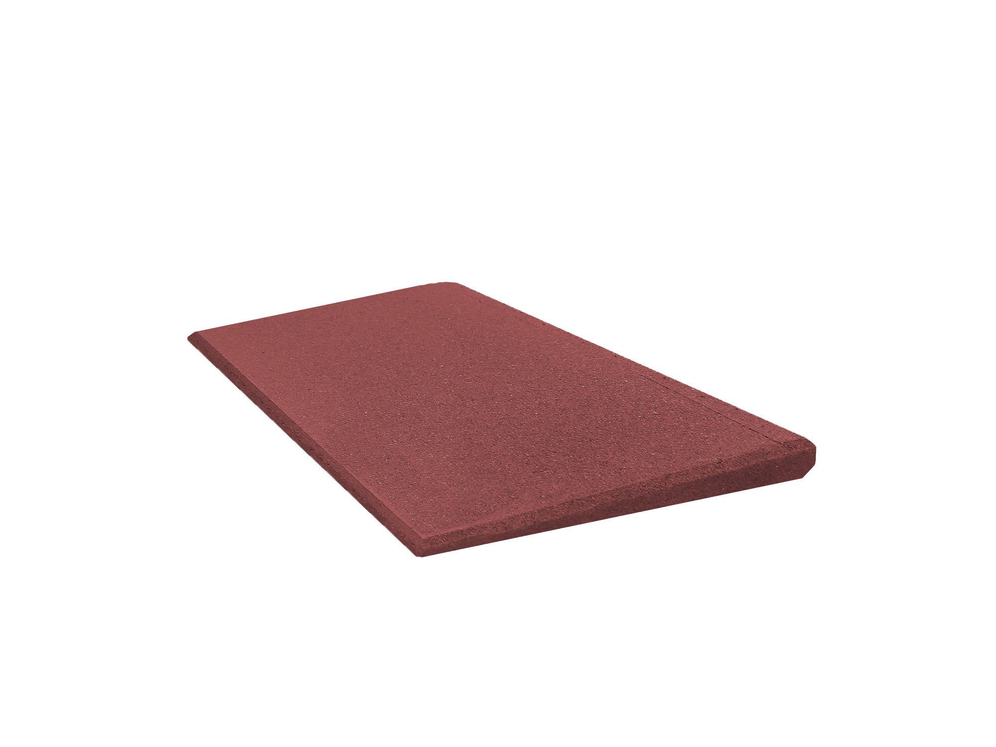 RO-FLEX Auffahrrampe Rampe Pro 25 mm hoch aus Gummigranulat LxBxH 500 x 250 x 25 mm