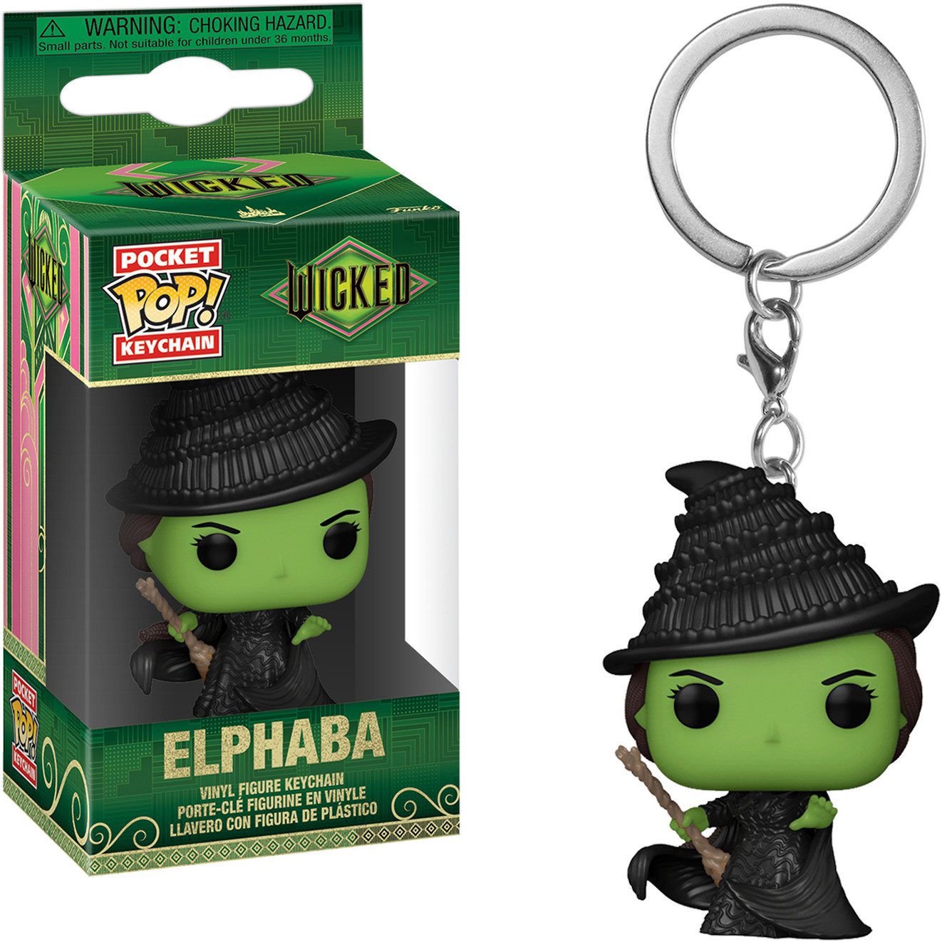 Funko Schlüsselanhänger Wicked - Elphaba Schlüsselanhänger