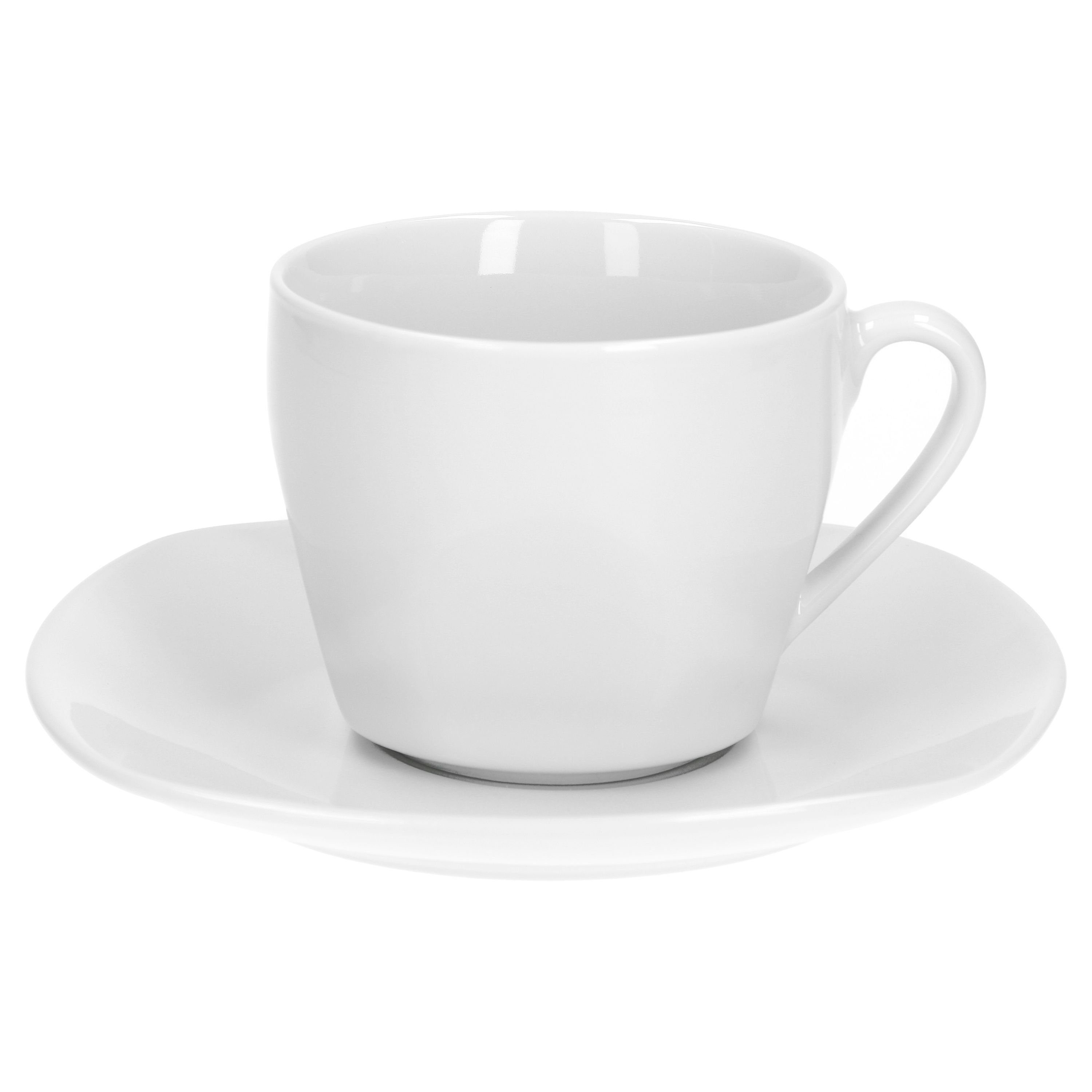 van Well Tasse Kaffeetasse 18cl mit Untertasse 14,5cm Serie Lilli
