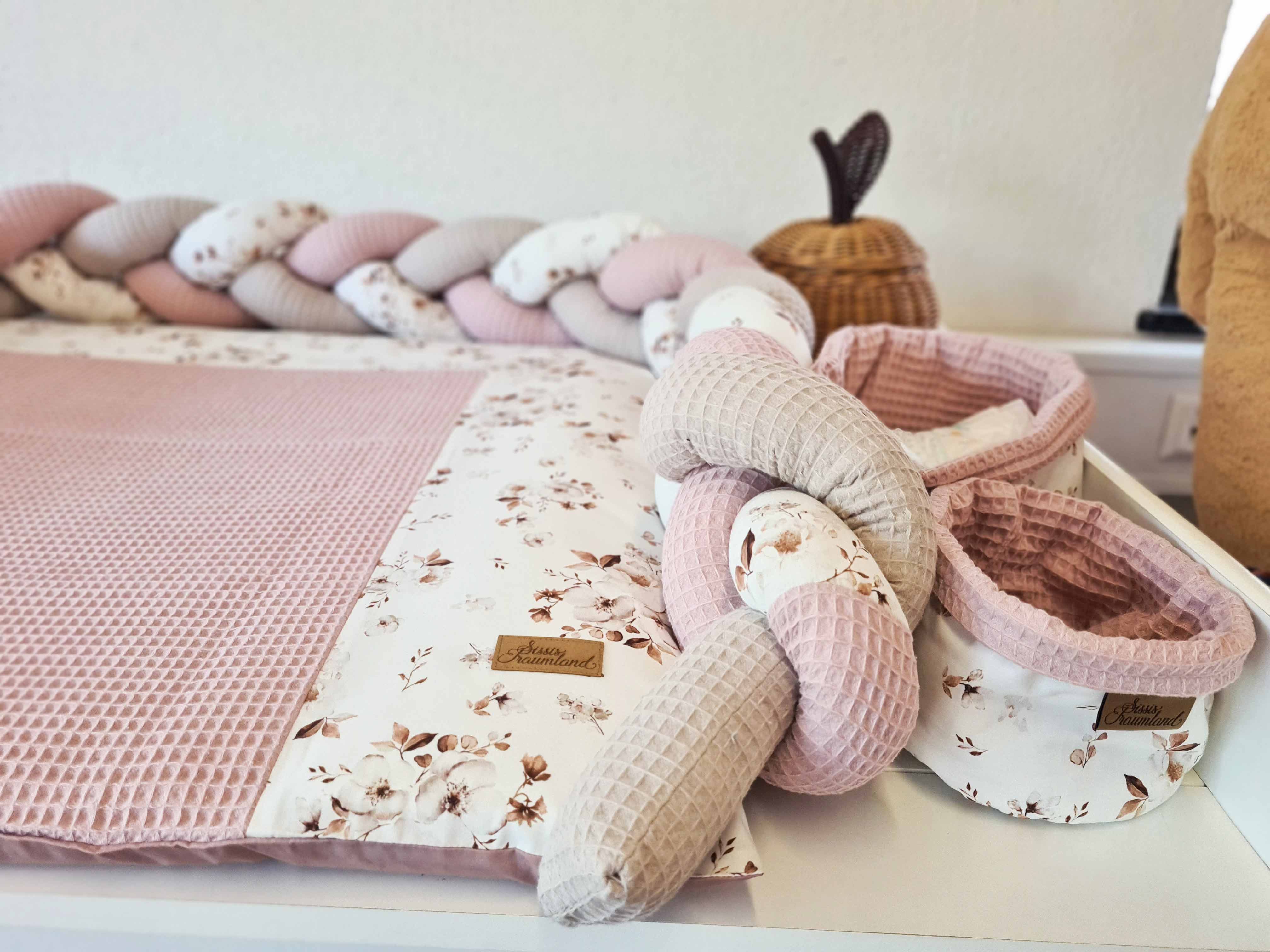 Sissis Traumland Коврикиbezug Jasmin, dusty pink, 85cm x 75cm, made in Germany