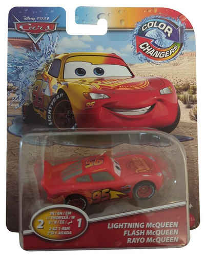 Disney Pixar Spielzeug-Auto Mattel GNY95 Disney Pixar Cars color Changers, Lightning McQueen, Fahr