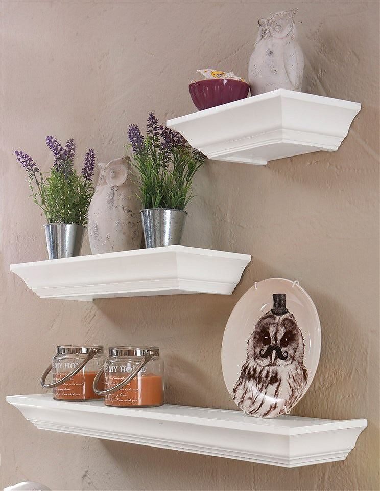 Home affaire Deko-Wandregal, Set 3-tlg., Wandkonsole, günstig online kaufen