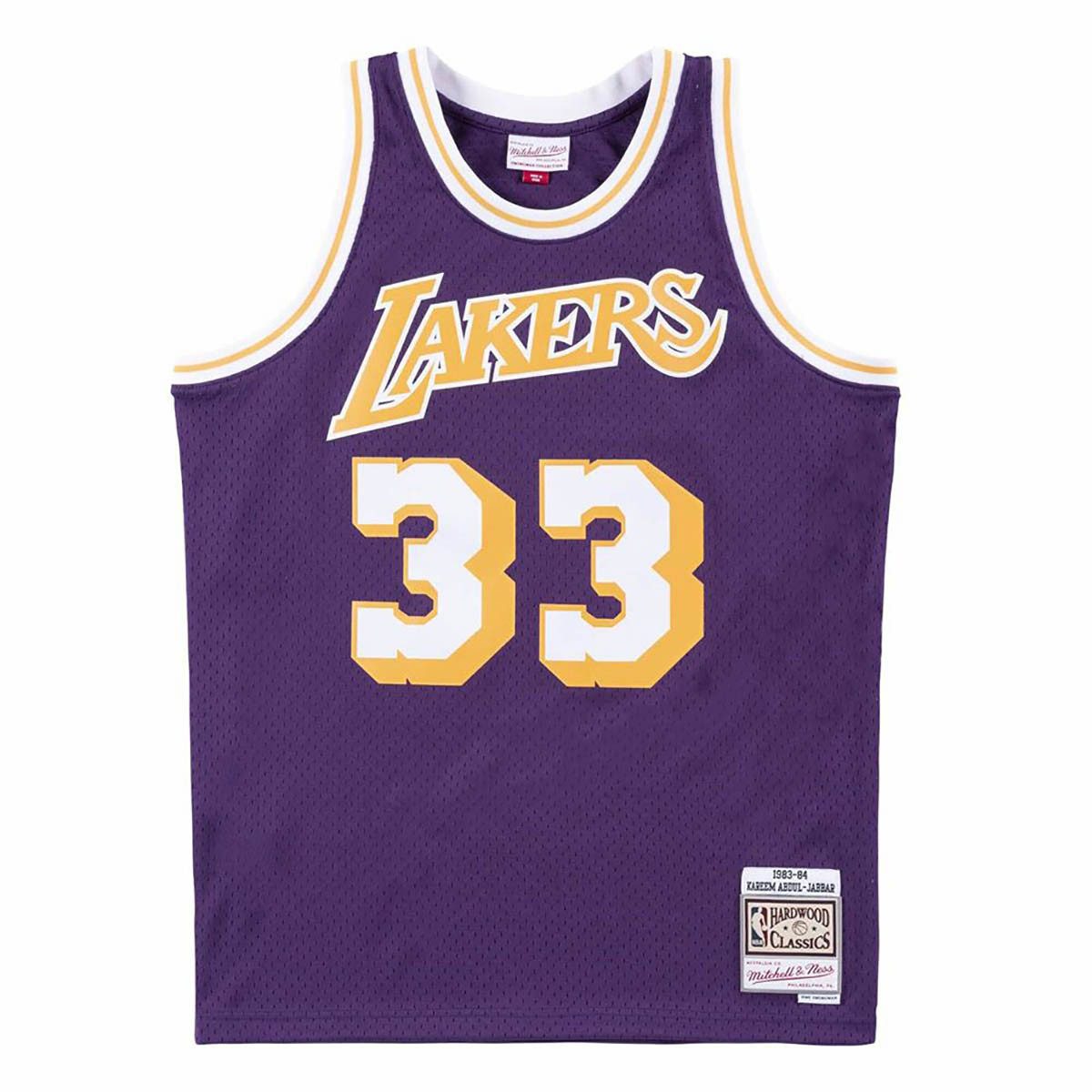 Basketballtrikot Los Angeles Lakers Kareem Abdul-Jabbar