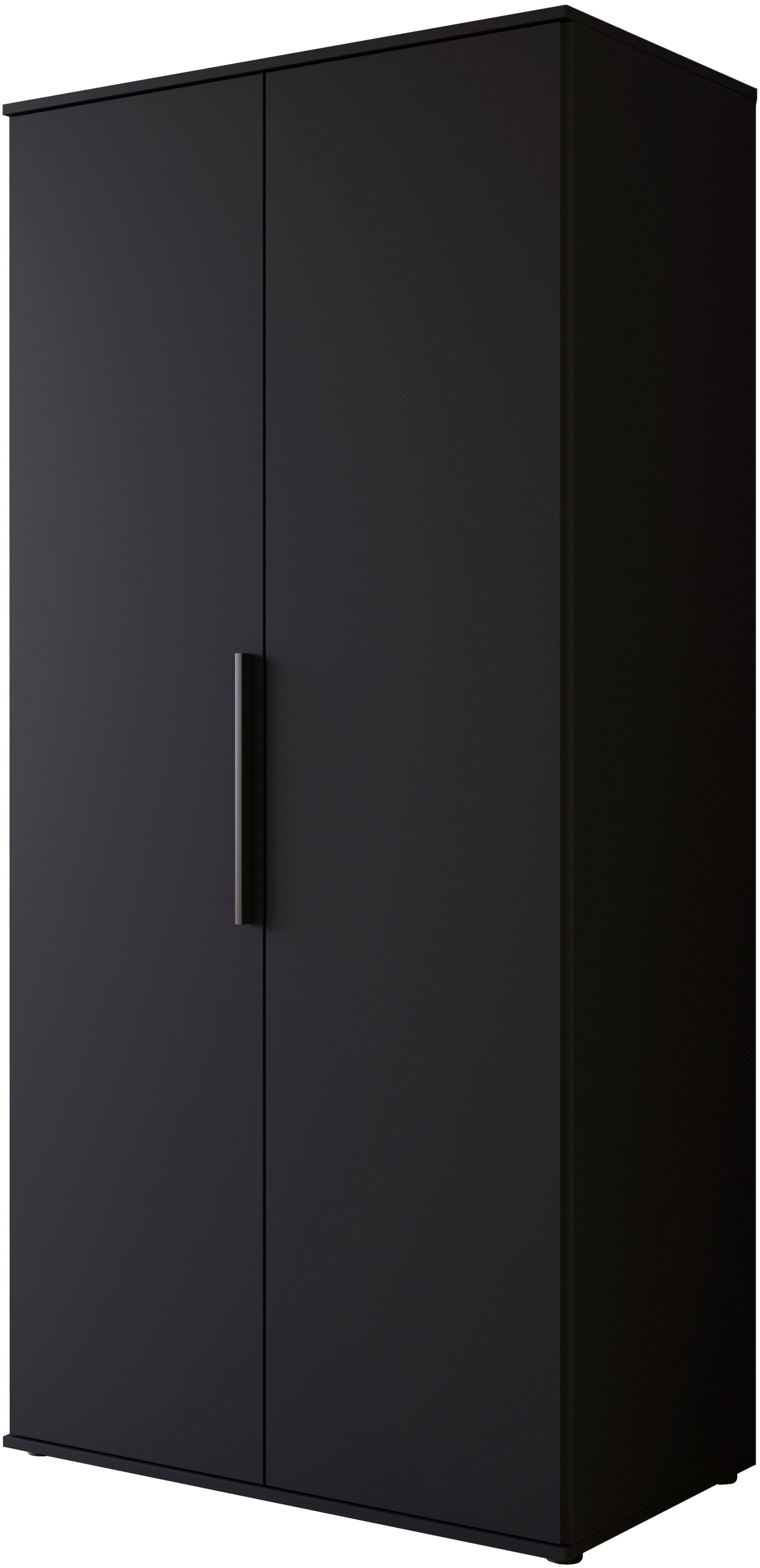 INOSIGN Kleiderschrank LAGOS Wäscheschrank, Garderobe, schwarze Griffe, Mad günstig online kaufen
