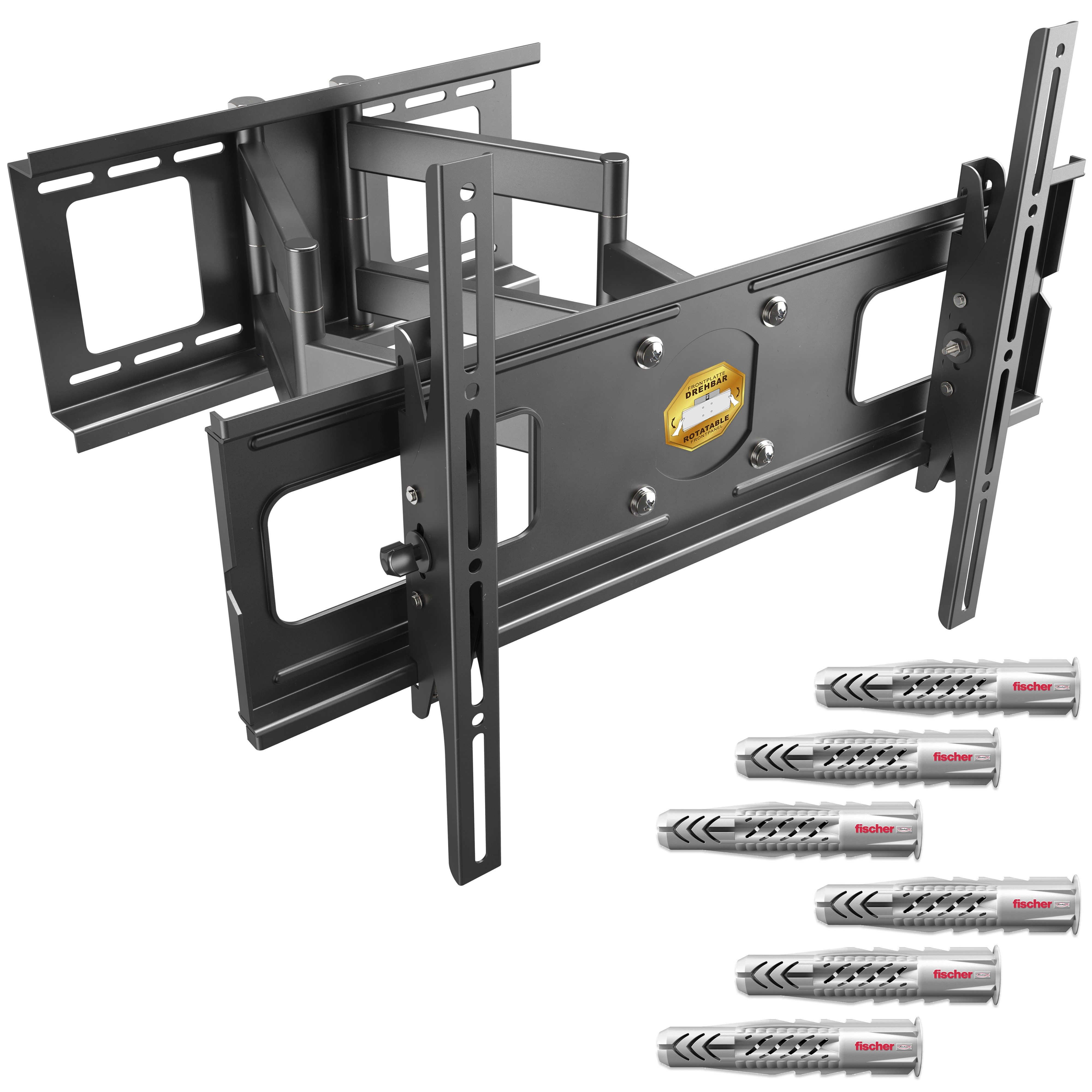 TV-Wandhalterung Fernseh Halterung 47" 50" 55" 65" 75" max 95 Kg schwenkbar R06