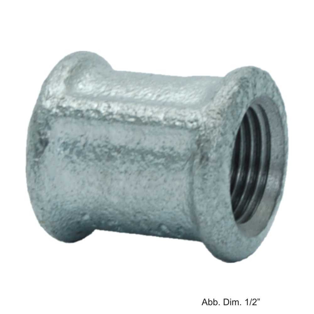 Atusa Wasserrohr Muffe verzinkt, Nr. 270, 3/8"