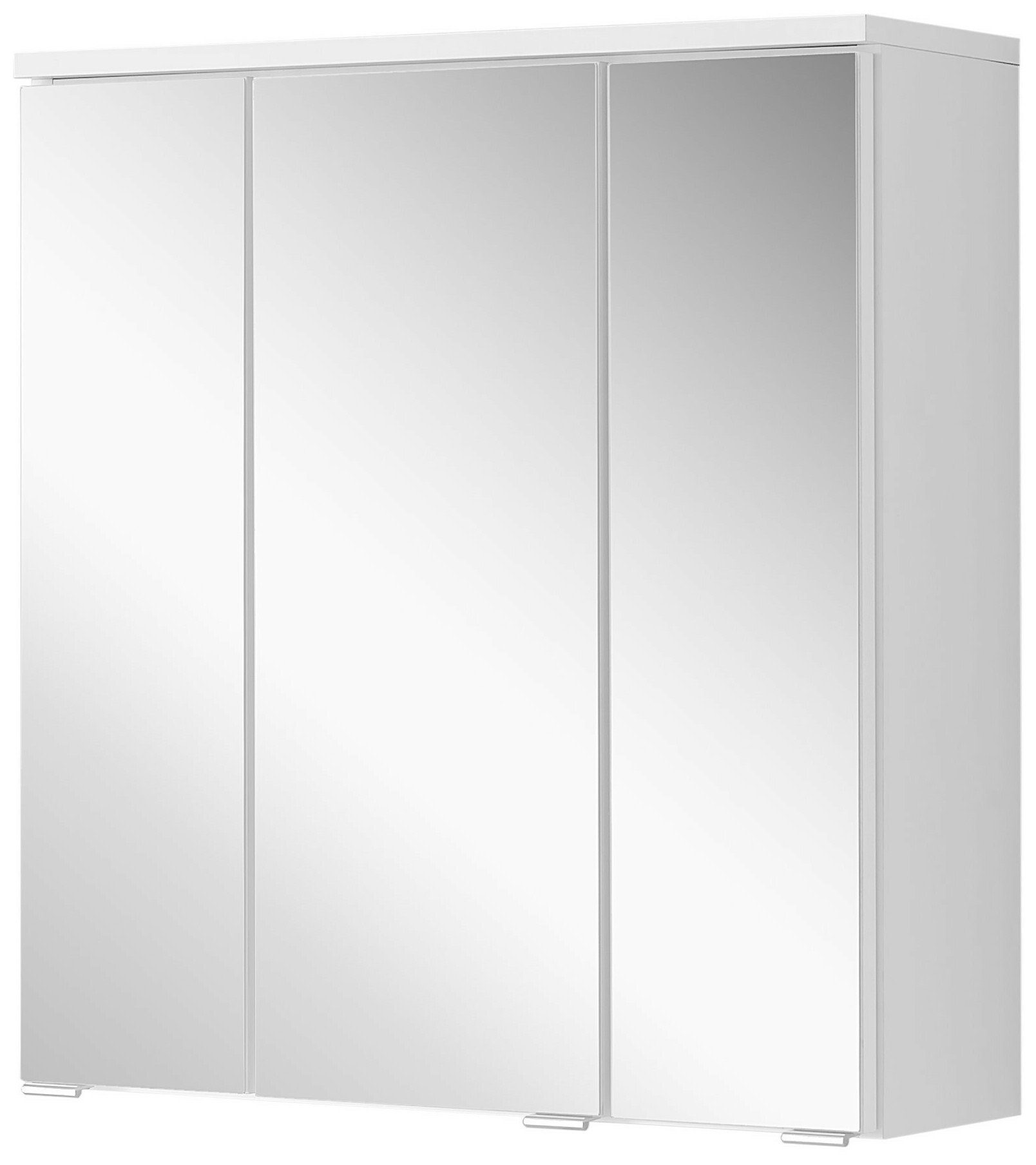 HELD MÖBEL Spiegelschrank Porta 60 cm ohne Beleuchtung weiß