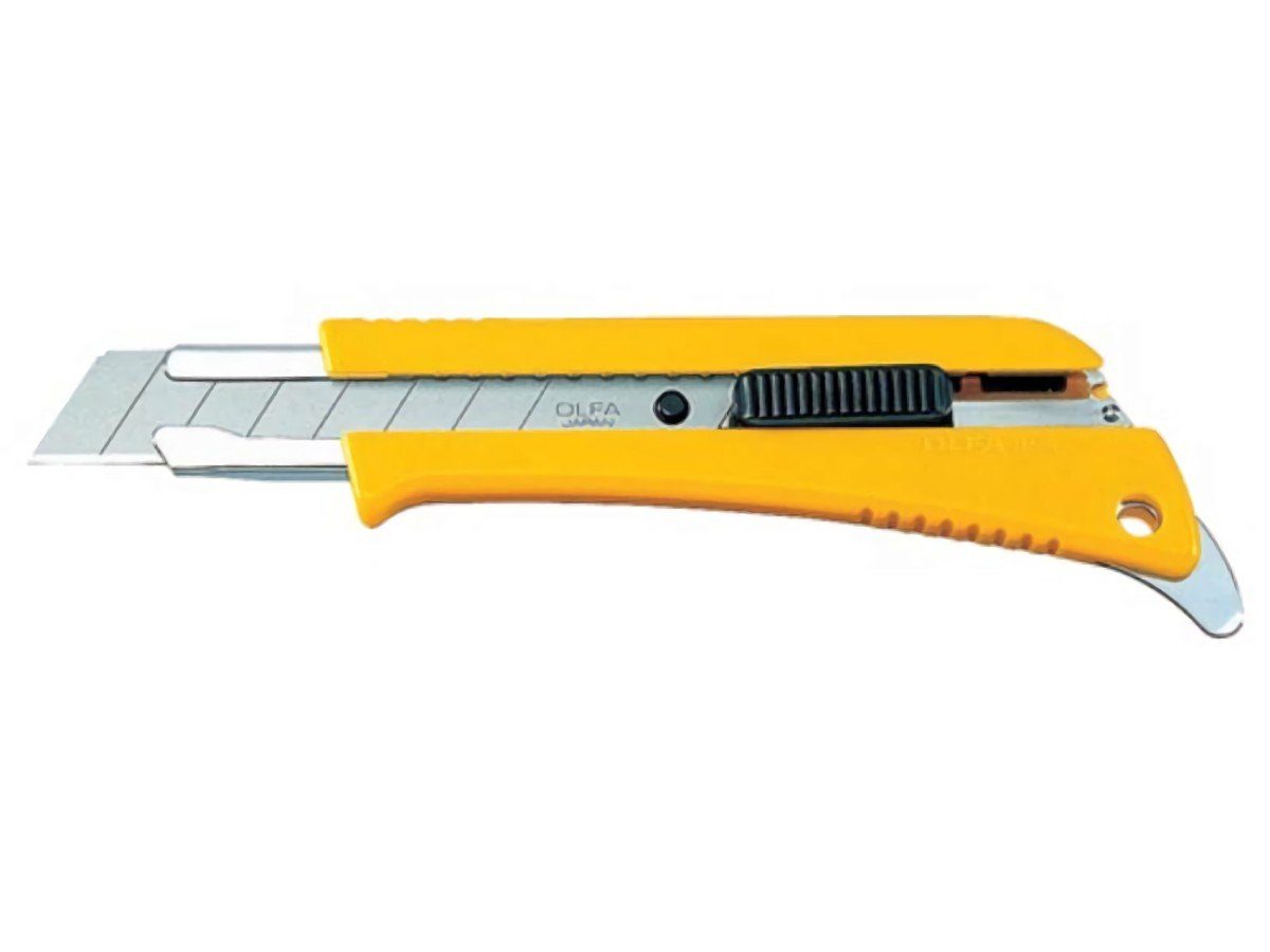 Olfa Cutter Cuttermesser Klingen-B.18mm L.165mm m.Drucktaste OLFA mit Metallführu | Cutter