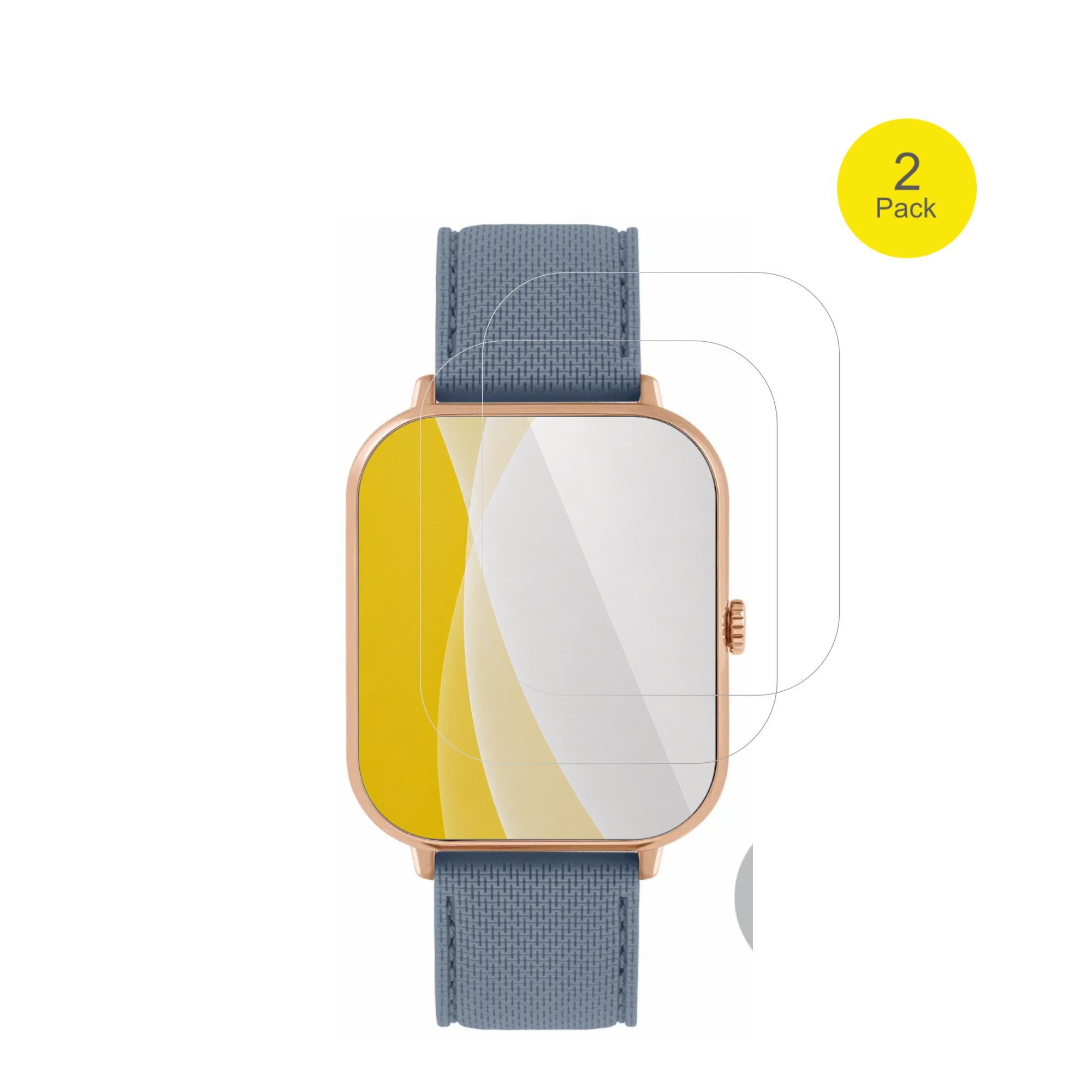 dipos Displayschutzfolie Schutzfolie für Reflex Active Venture 400 S AMOLED, 2 Stück, Displayschutz Schutz Folie Made in Germany