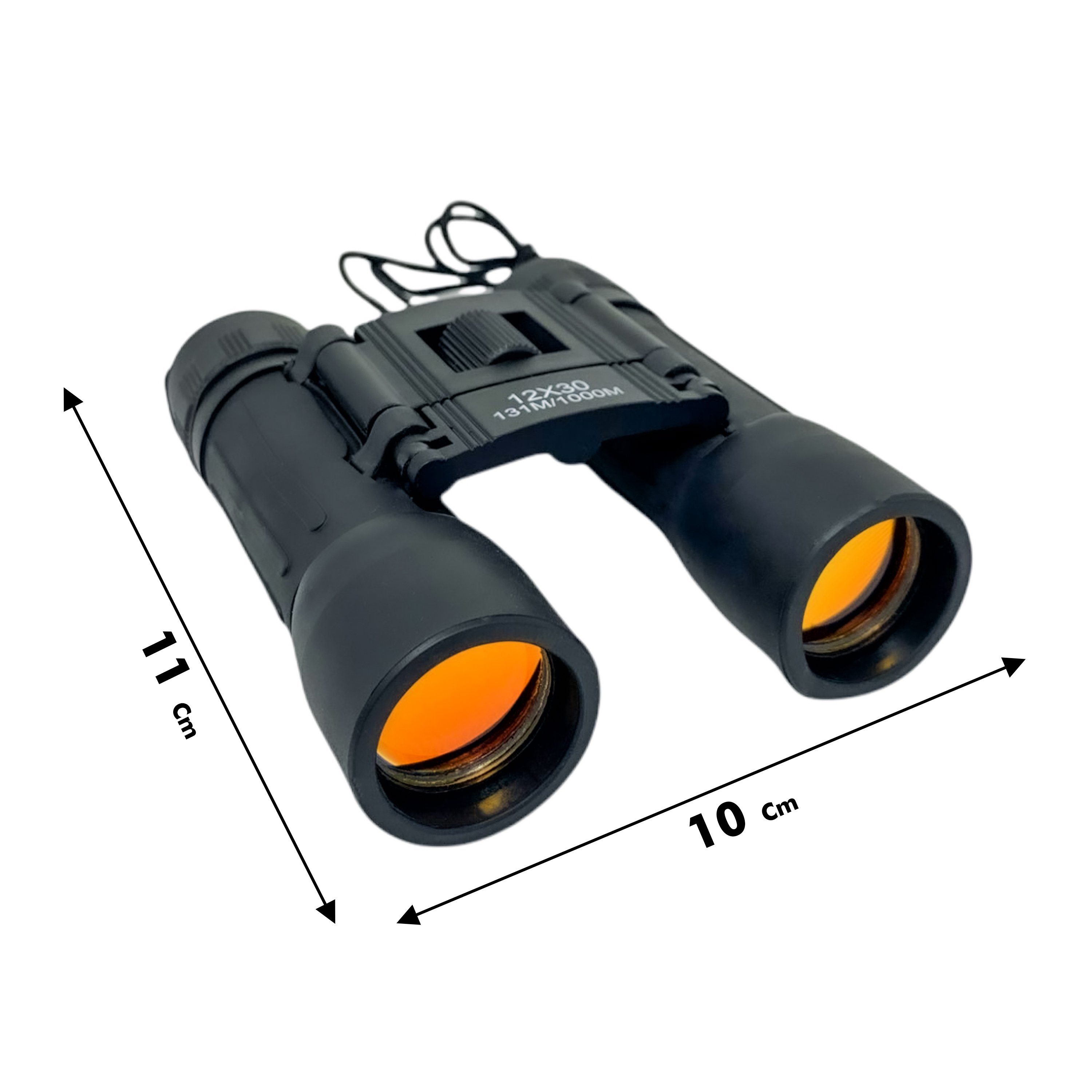 H-basics Fernglas Fernglas Vergrößerungsglas Binocular für Unterwegs und Leicht Kinder Erwachsene Fernglas - Wandern für Outdoor beobachten kleines Camping handlich