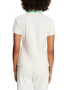 Esprit T-Shirt Kurzärmliges Poloshirt aus Baumwolle (1-tlg)