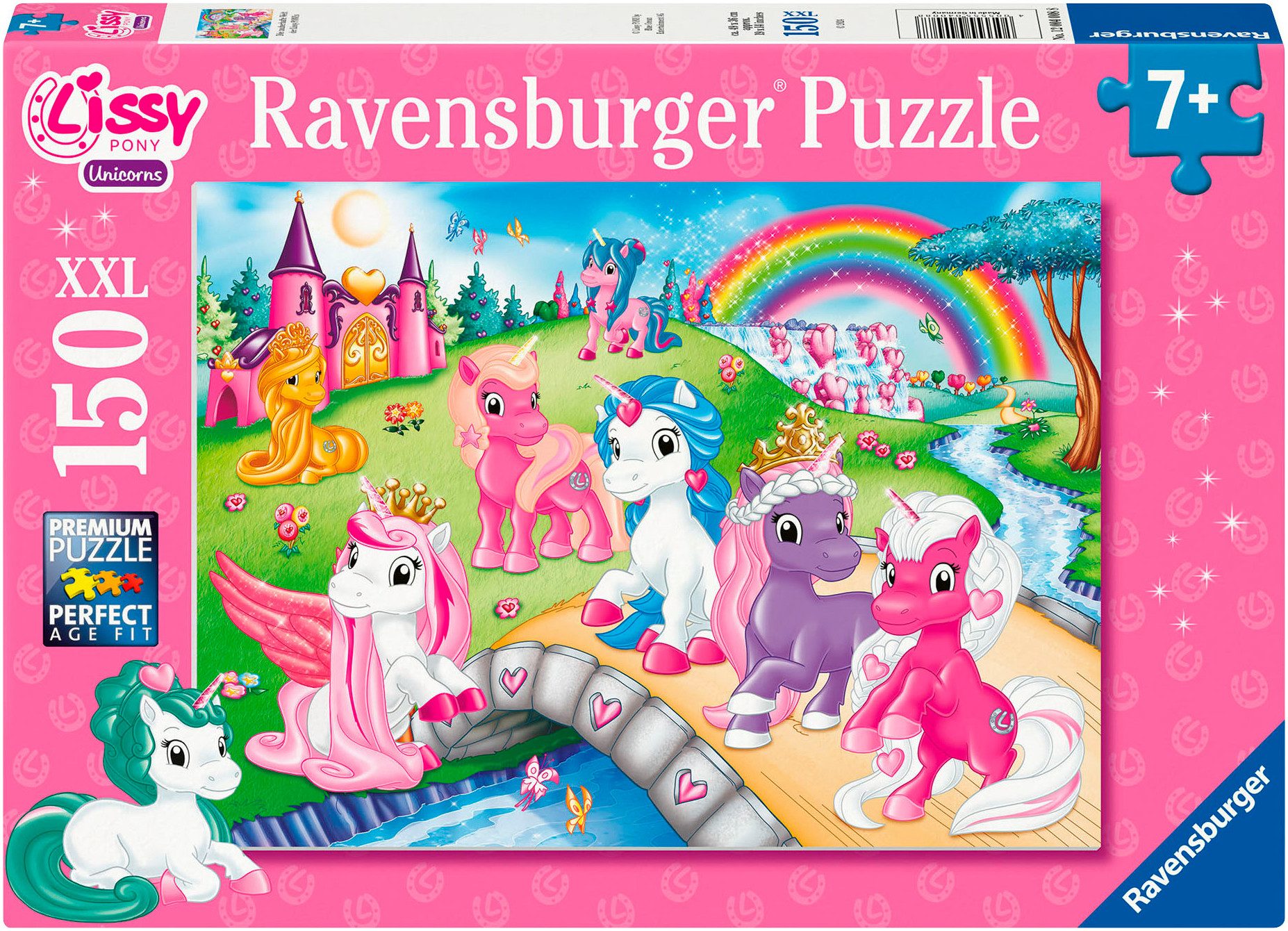 Ravensburger Puzzle Die zauberhafte Welt der Lissy PONYs, 150 Puzzleteile, günstig online kaufen