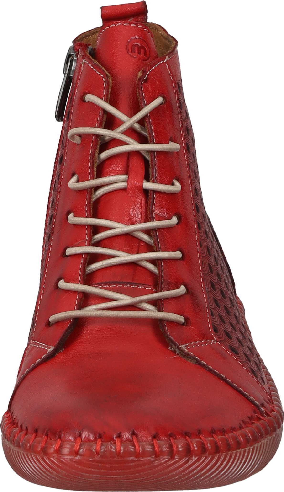 Manitu Stiefeletten Schnürstiefelette aus echtem Leder