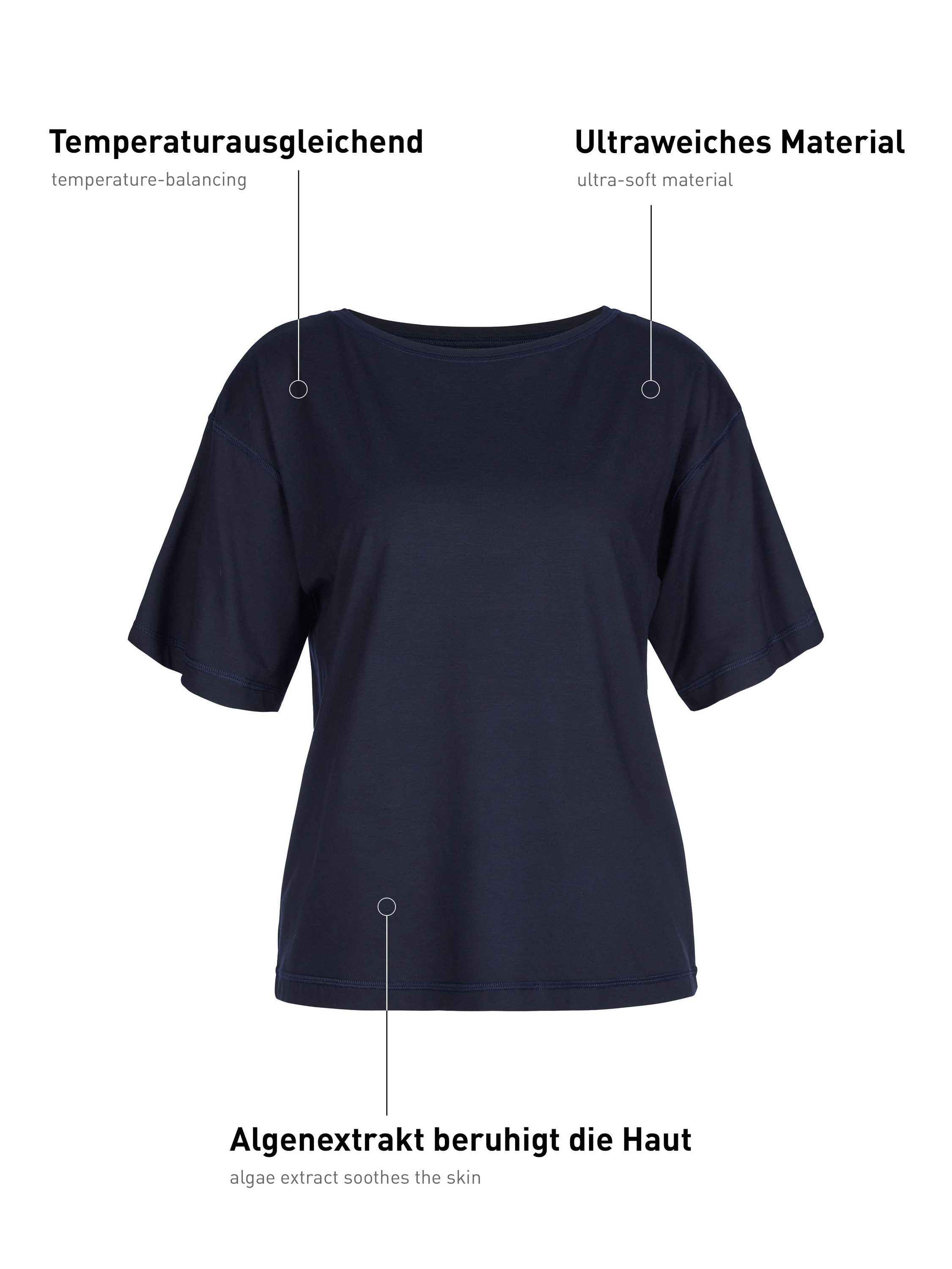 CALIDA Kurzarmshirt DSW Balancing Damen (1-tlg) günstig online kaufen