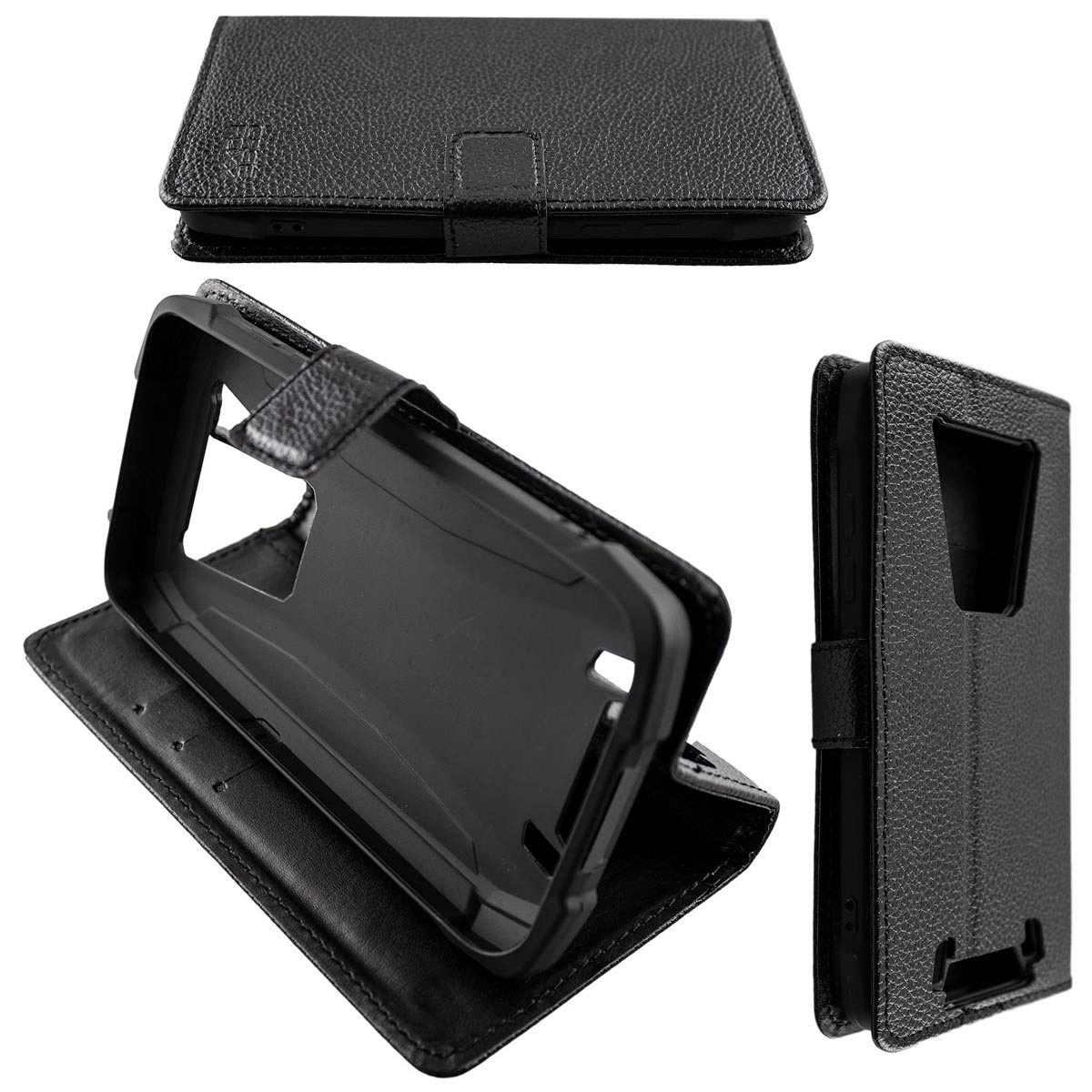Handytasche caseroxx Handytasche Bookstyle-Case für Blackview BV6900