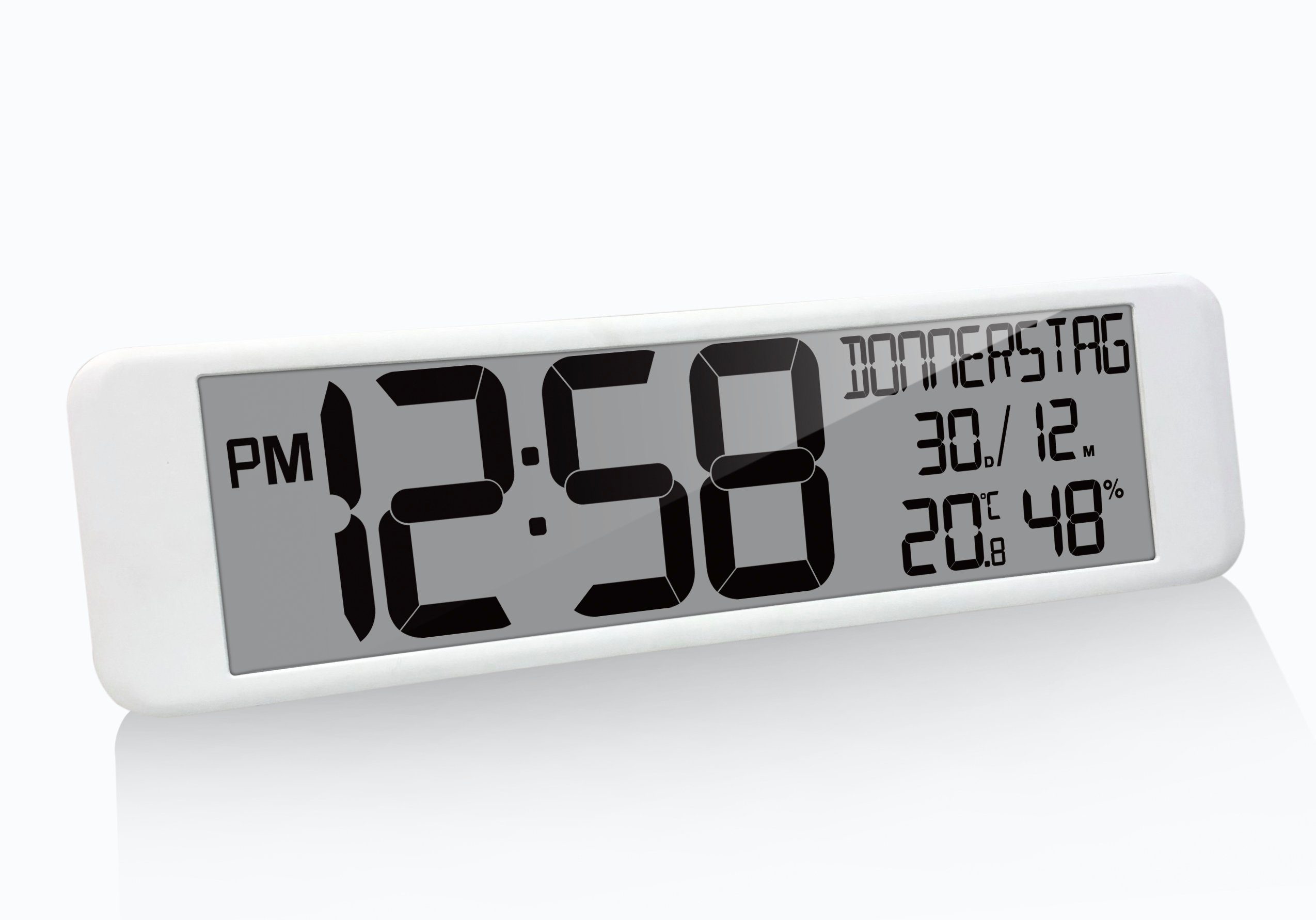 technoline Funkwanduhr WS 8120 (mit Temperatur- günstig online kaufen
