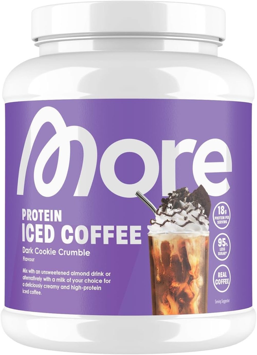 More Nutrition More Nutrition Protein Iced Coffee- 500 g Pulver