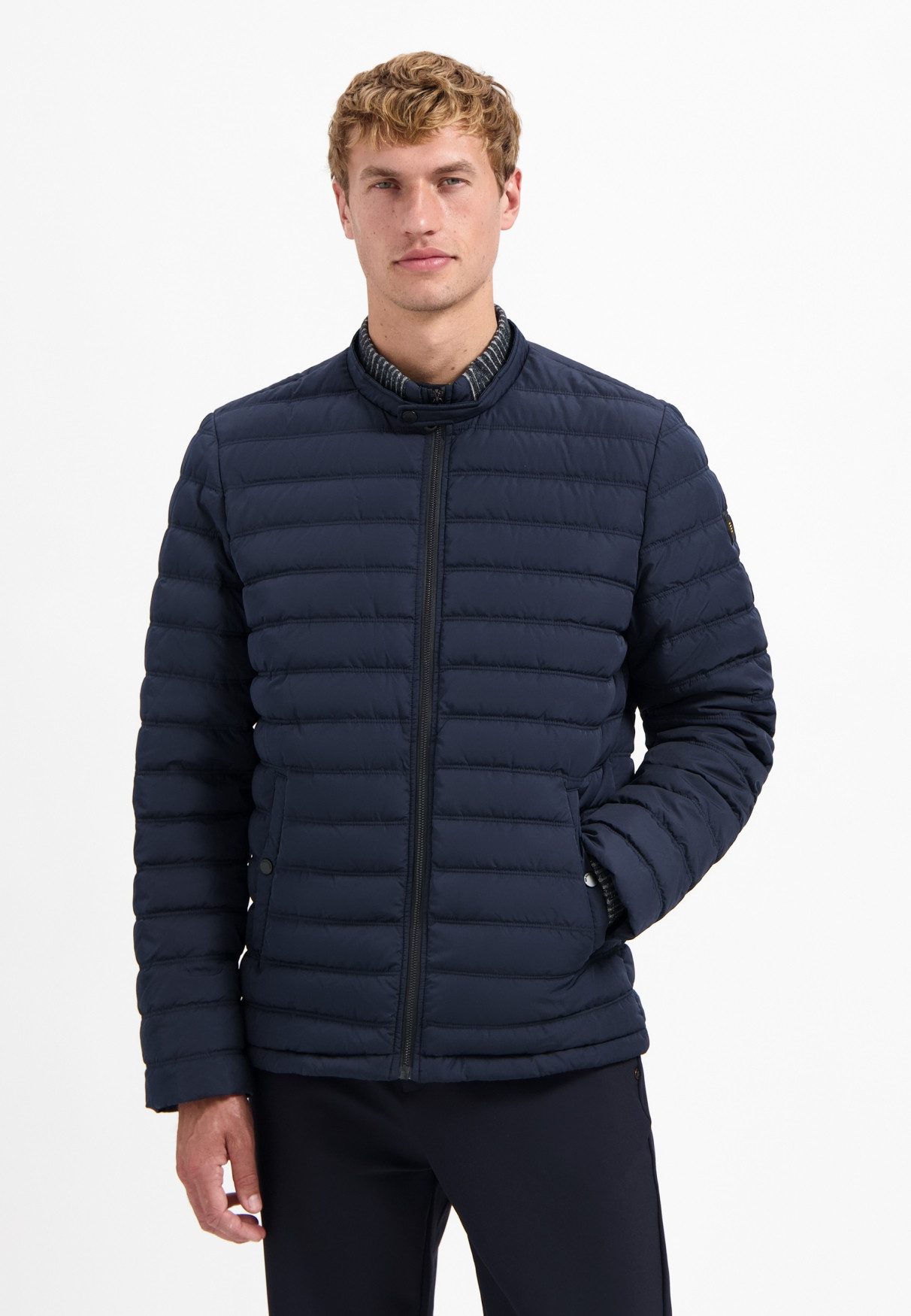 NO EXCESS Steppjacke No Excess Steppjacke Jacket Short Fit Padded