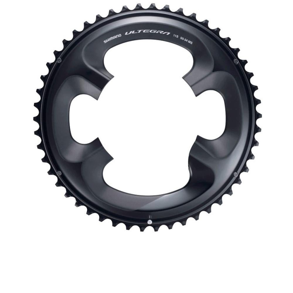 Kettenschaltung SHIMANO ULTEGRA FC-R8000 Kettenblatt 53 Zähne Schwarz - präzise Schalt