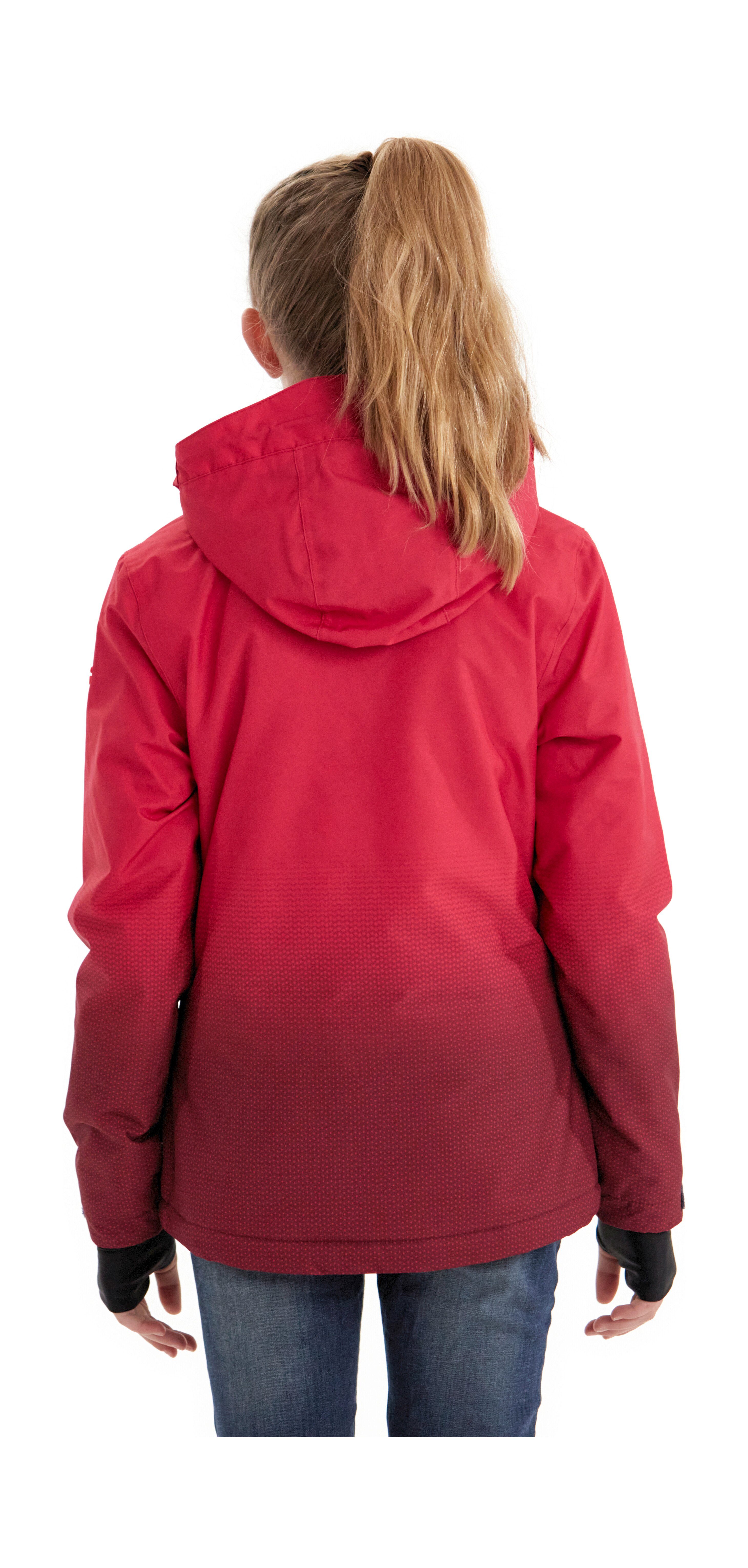 Killtec Lynge GRLS JCKT E Mädchenjacke, wasserdicht/winddicht, 10.000 mm Wassersäule