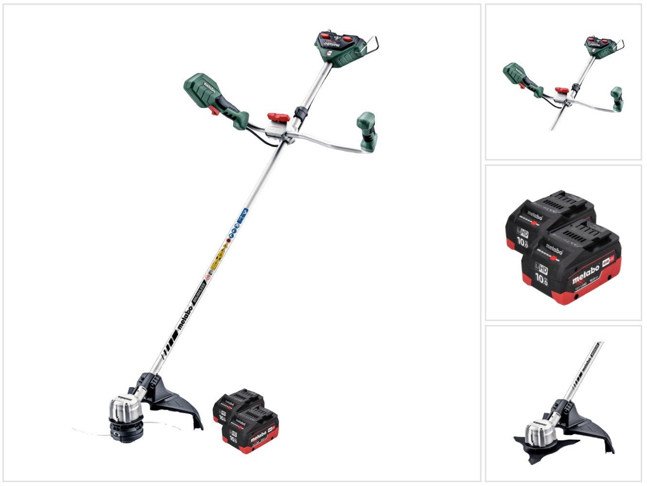 metabo Benzin-Motorsense FSB 36-18 LTX BL 40 Akku Freischneider 36 V (2x 18 V) Zweihandgriff
