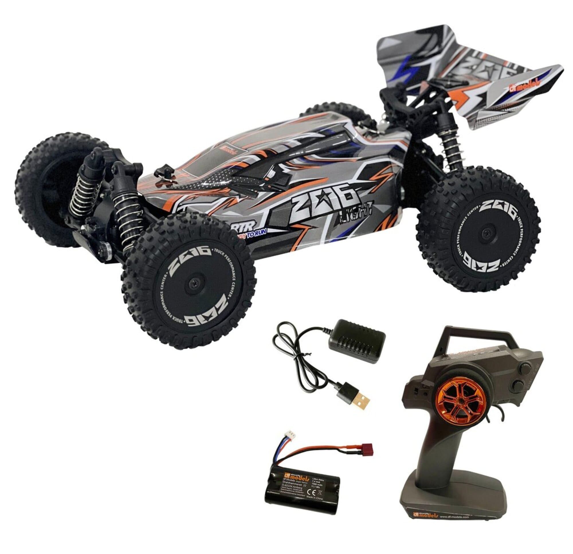 RC-Buggy DF Models DF06 Light Buggy 1:14 RTR - 4WD RC-Buggy -40 km/h