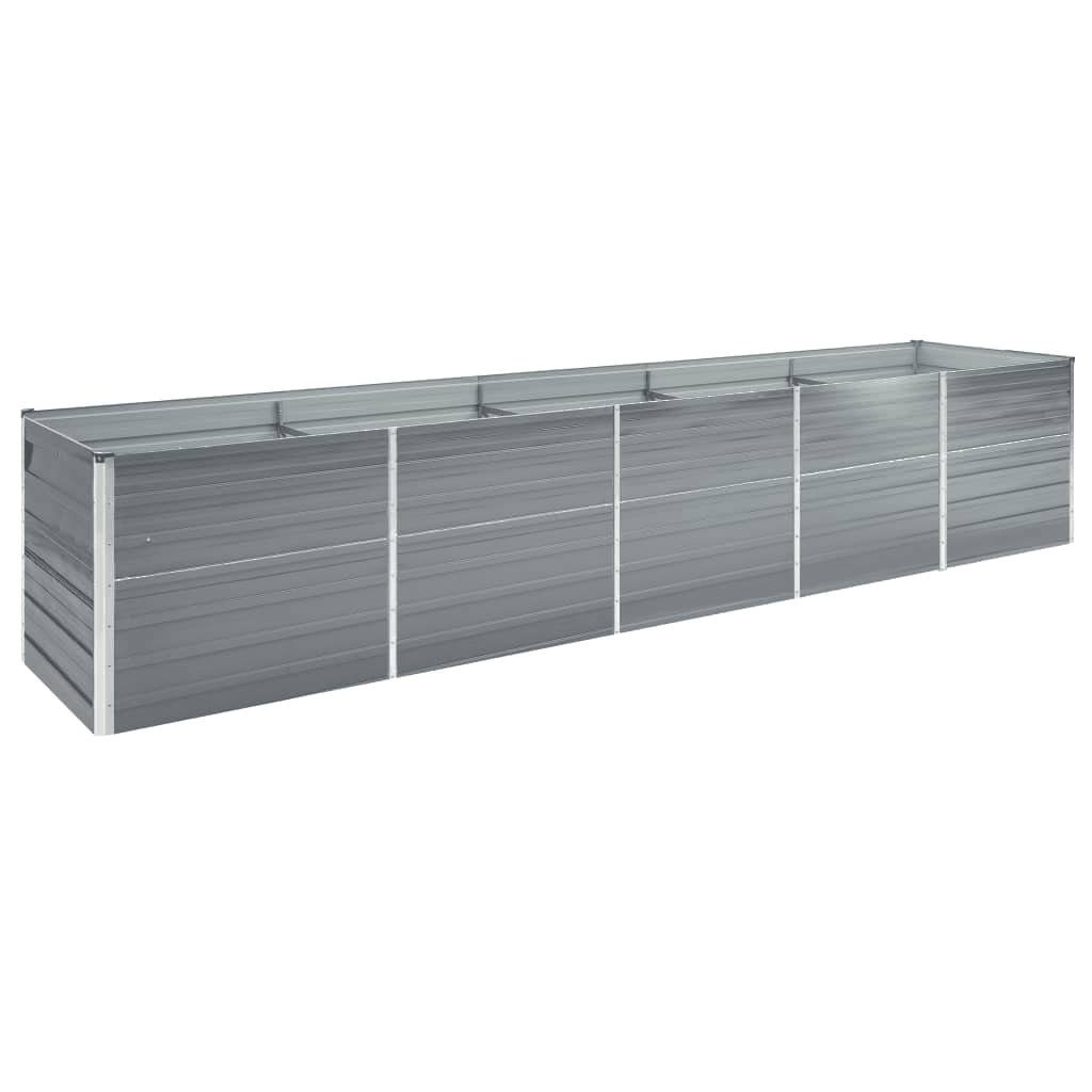 DOTMALL Hochbeet Gartenbeet Gemüsebeet ohne Boden,400x80x45 cm, rechteckig
